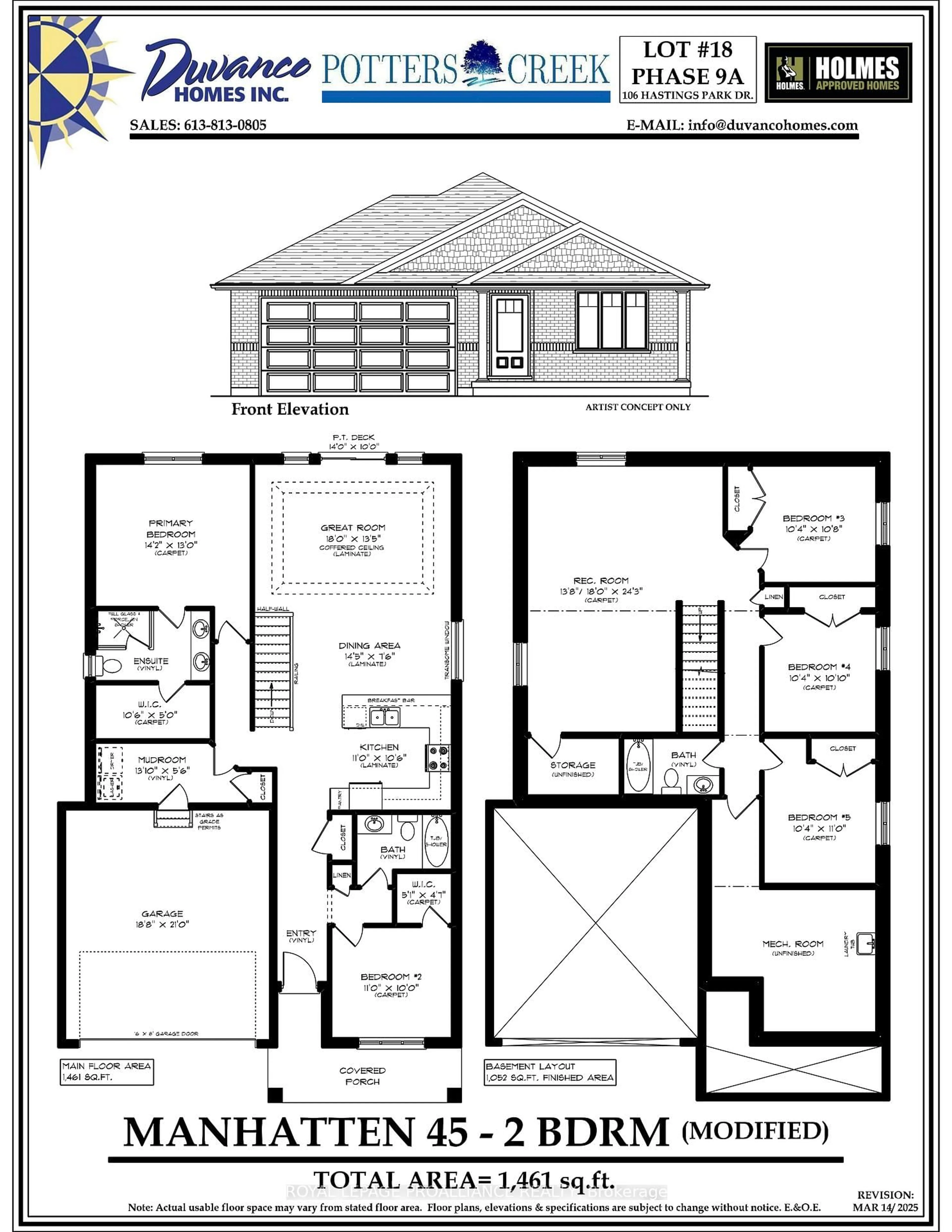Floor plan for 106 Hastings Park Dr, Belleville Ontario K8P 0J1