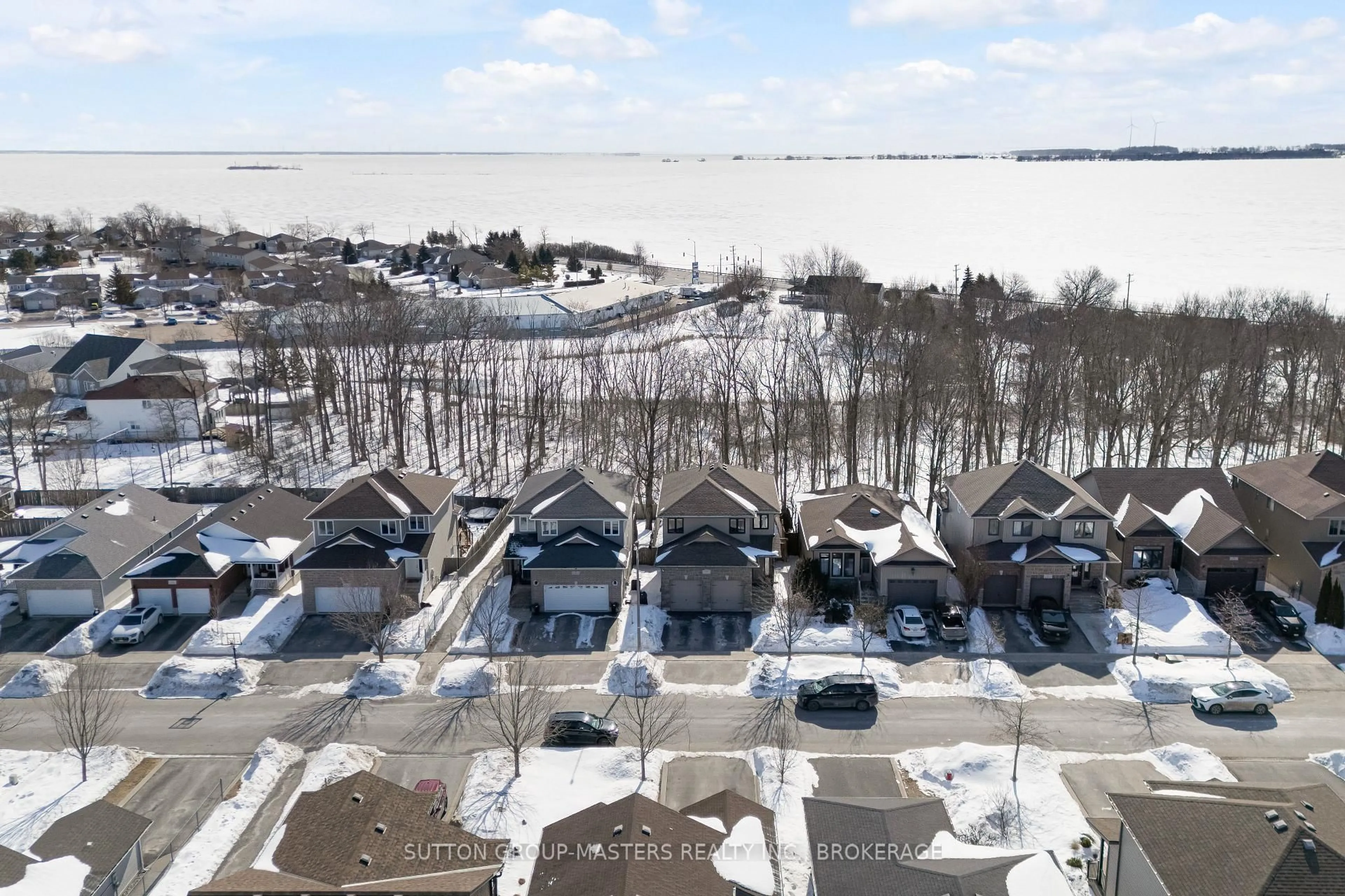 A pic from outside/outdoor area/front of a property/back of a property/a pic from drone, water/lake/river/ocean view for 189 Macdougall Dr, Loyalist Ontario K7N 0A2