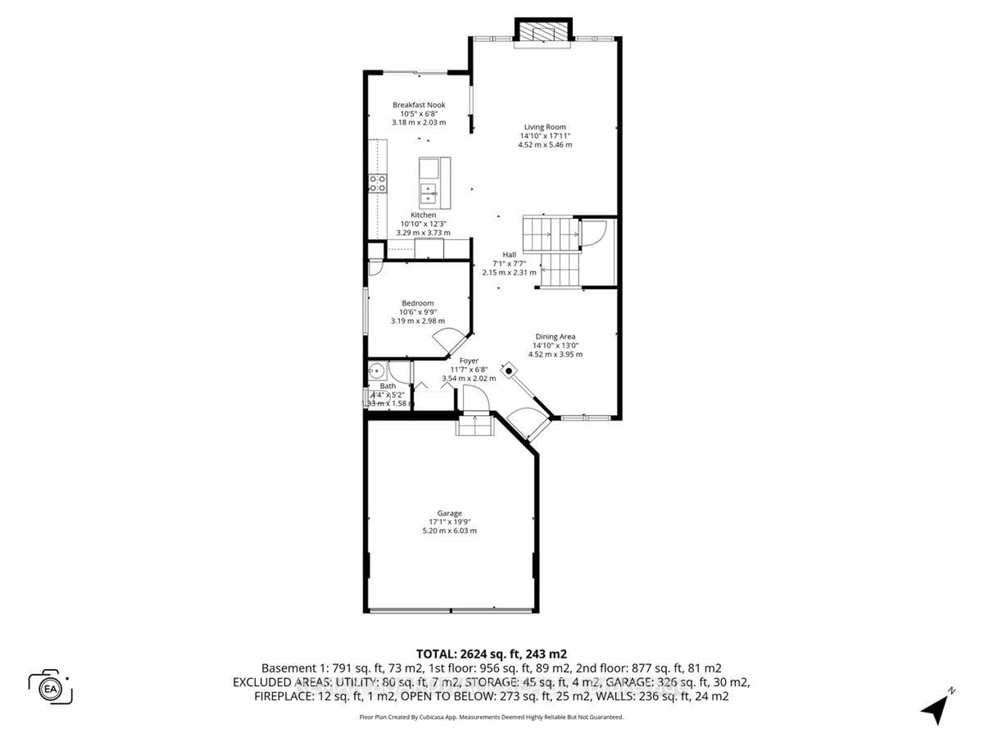 Floor plan for 330 Bobolink Rdge, Stittsville Ontario K2V 0B7