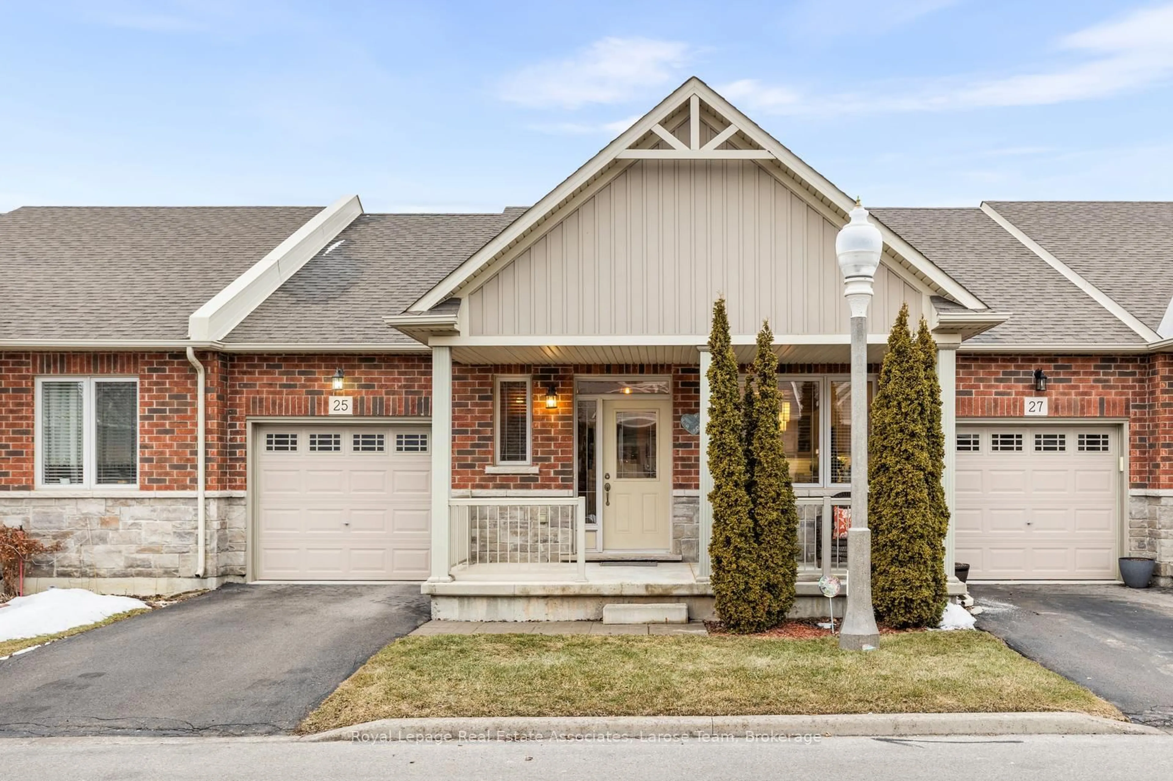 Home with brick exterior material, street for 25 Stickland Lane, Hamilton Ontario L0R 1C0