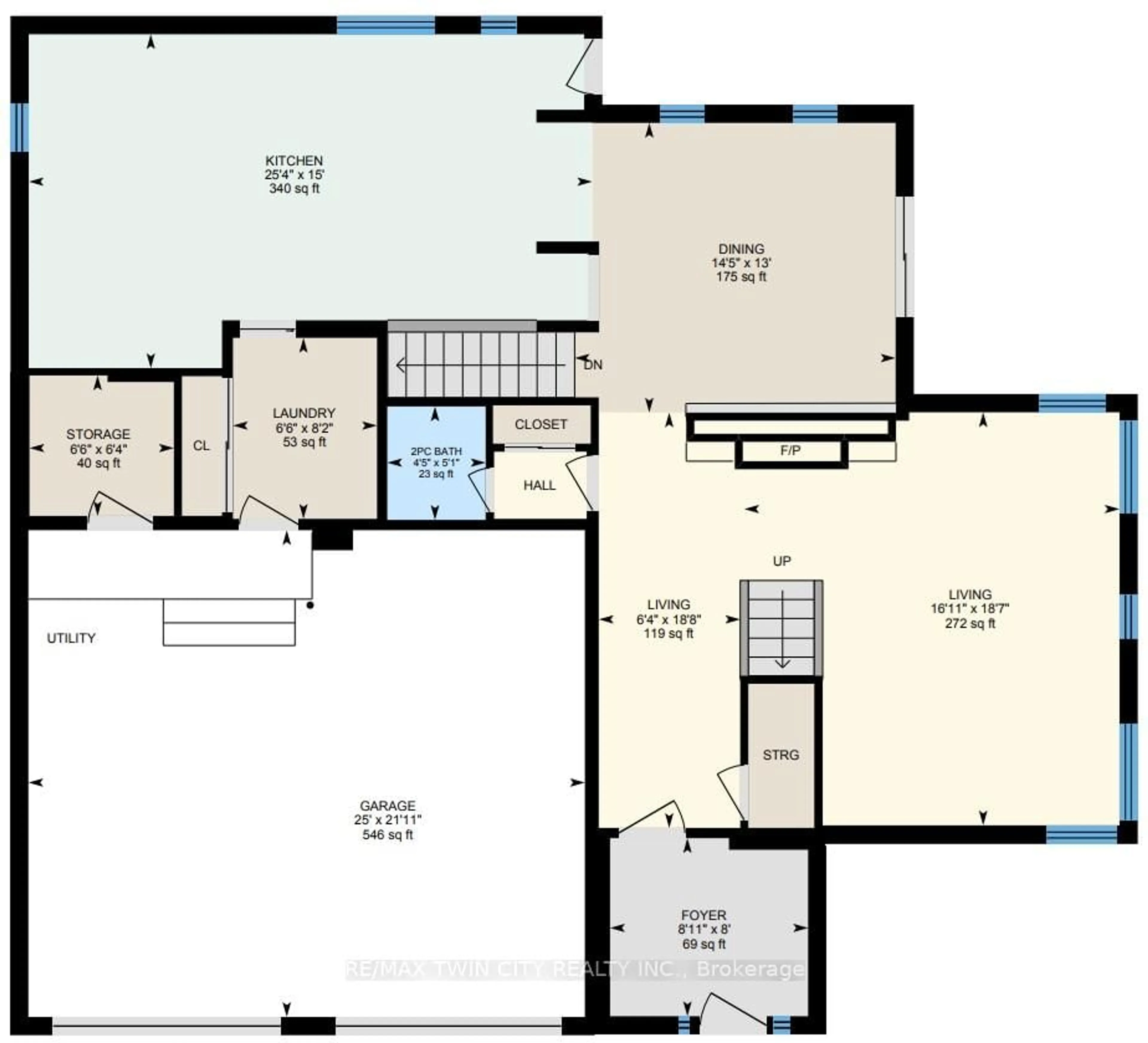 Floor plan for 275 Greenbriar Rd, Hamilton Ontario L9G 2V4