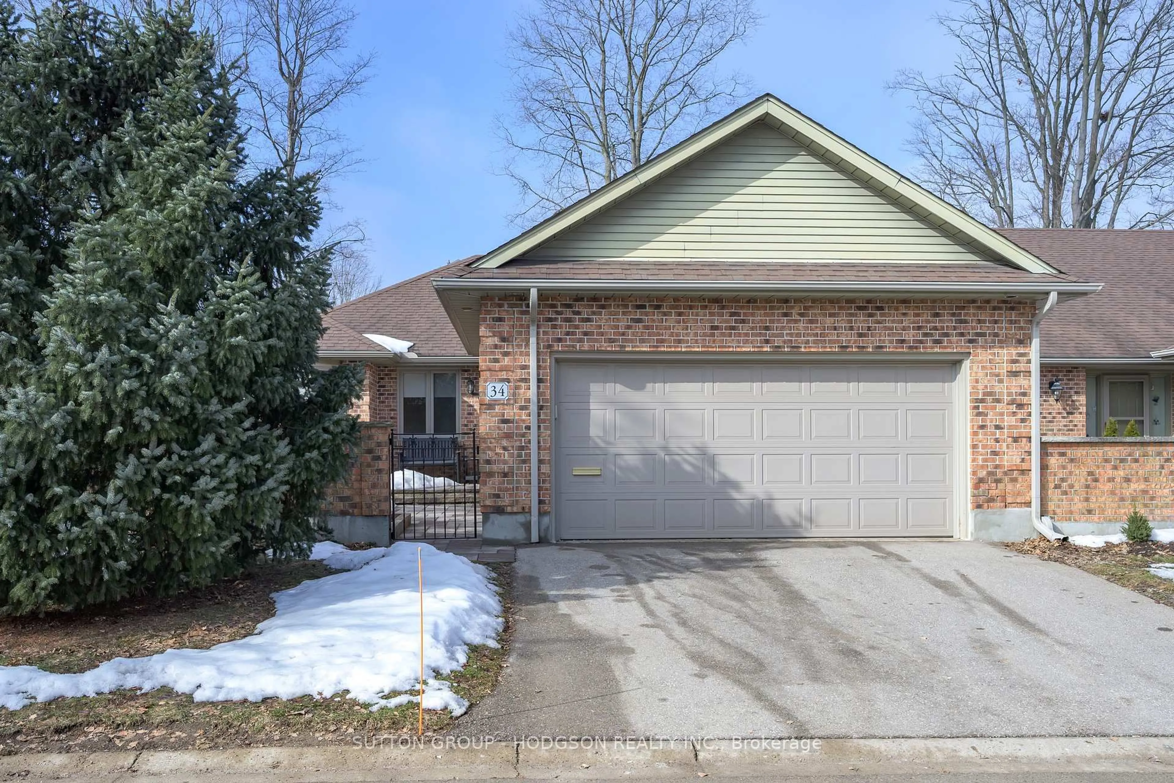 Home with brick exterior material, street for 1443 Commissioners Rd #34, London South Ontario N6K 1E2