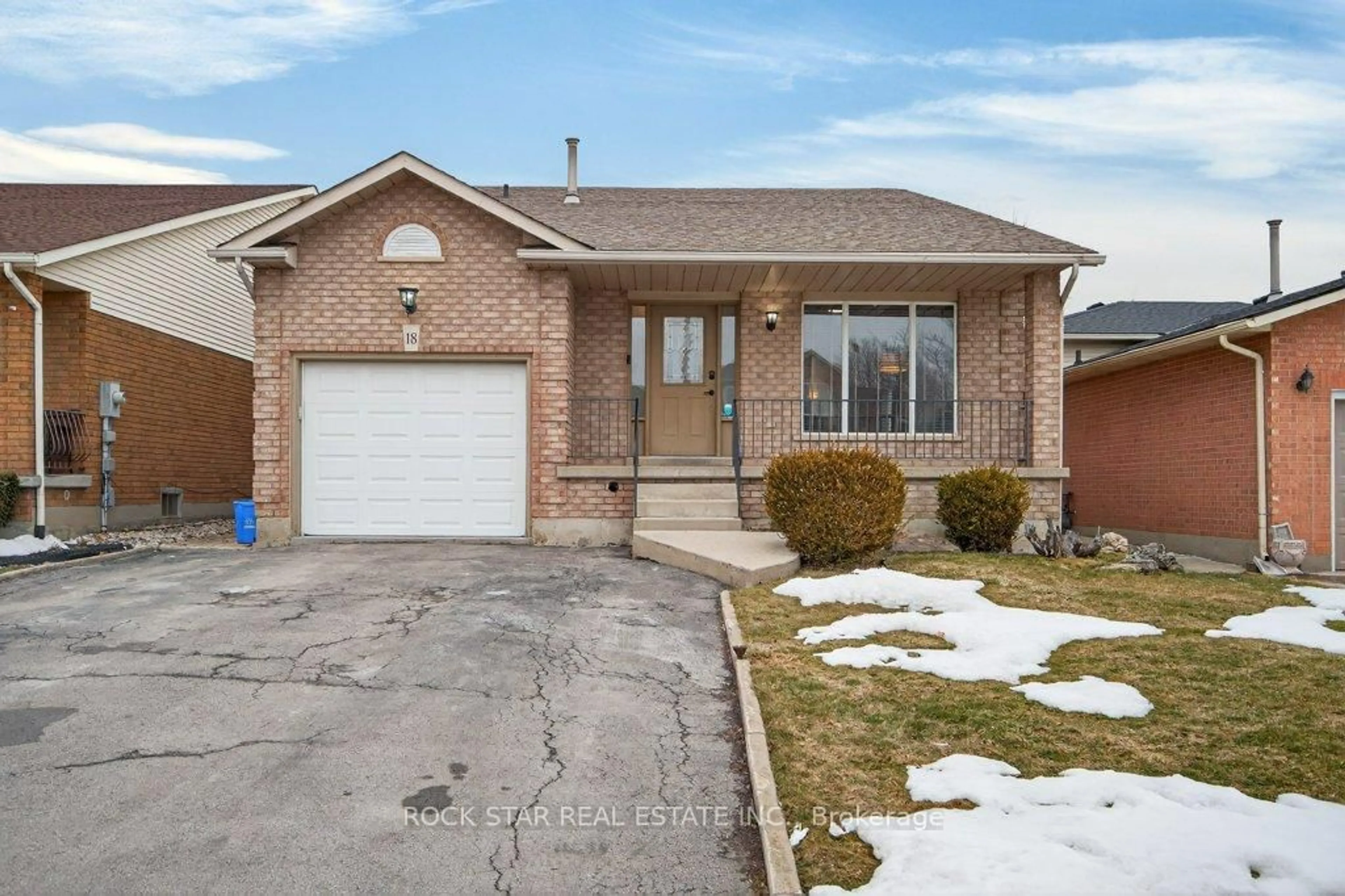 Home with brick exterior material, street for 18 HILLGARDEN Dr, Hamilton Ontario L8J 2S4