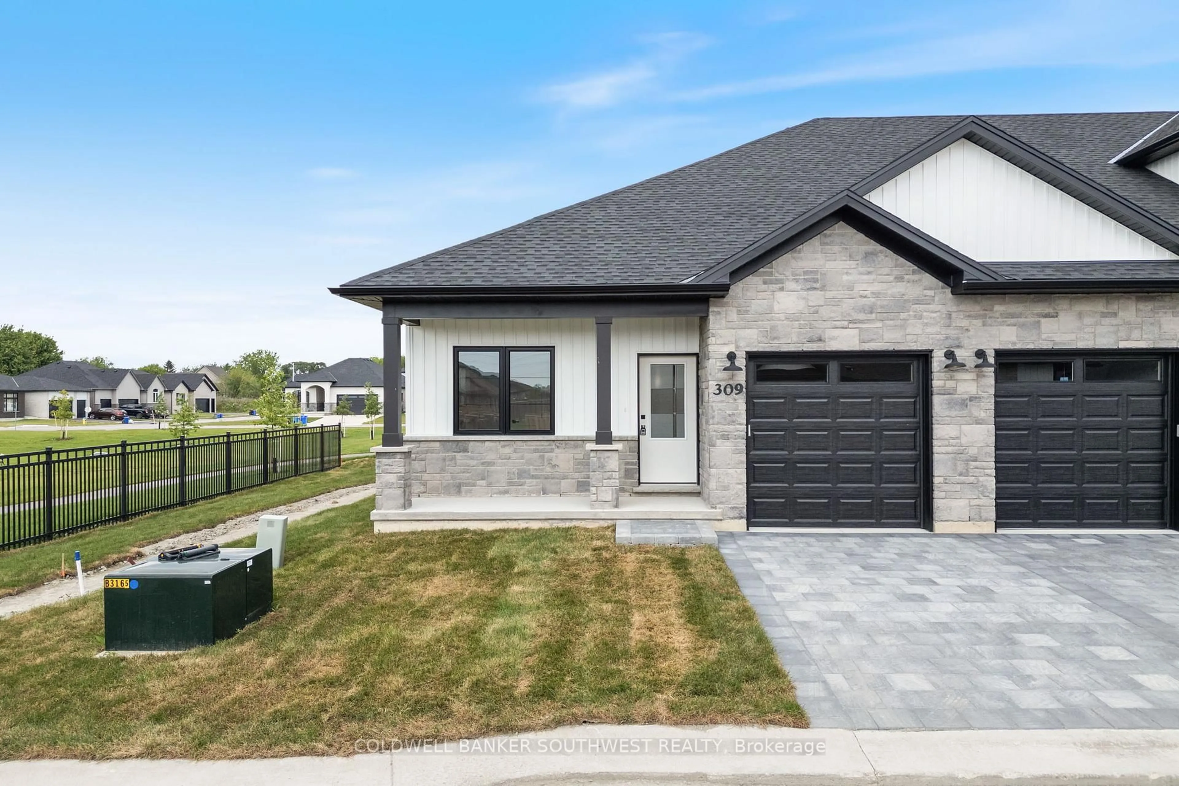 Home with brick exterior material, street for 520 Anise Lane, Sarnia Ontario N7S 0B3