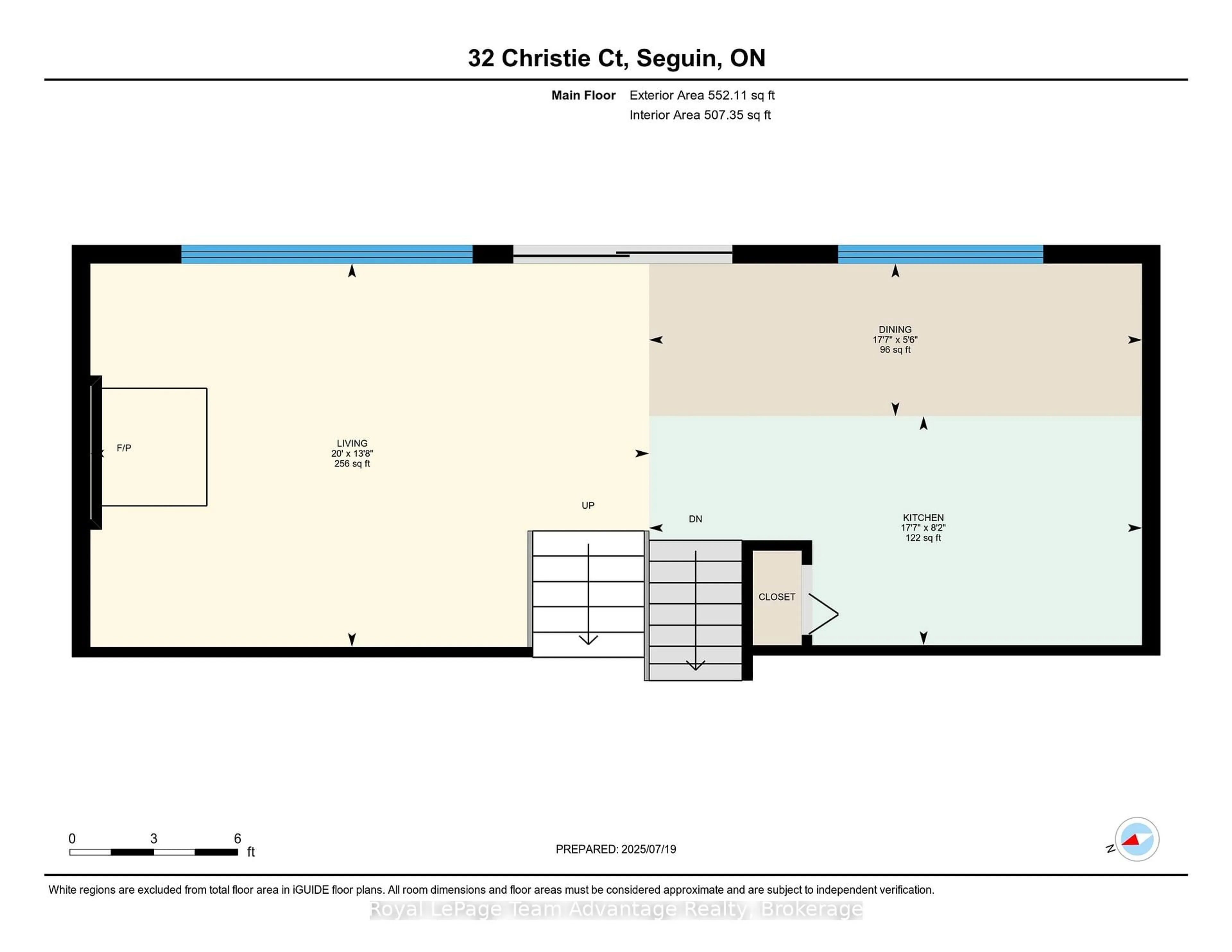 Floor plan for 32 Christie Crt, Seguin Ontario P2A 2W9
