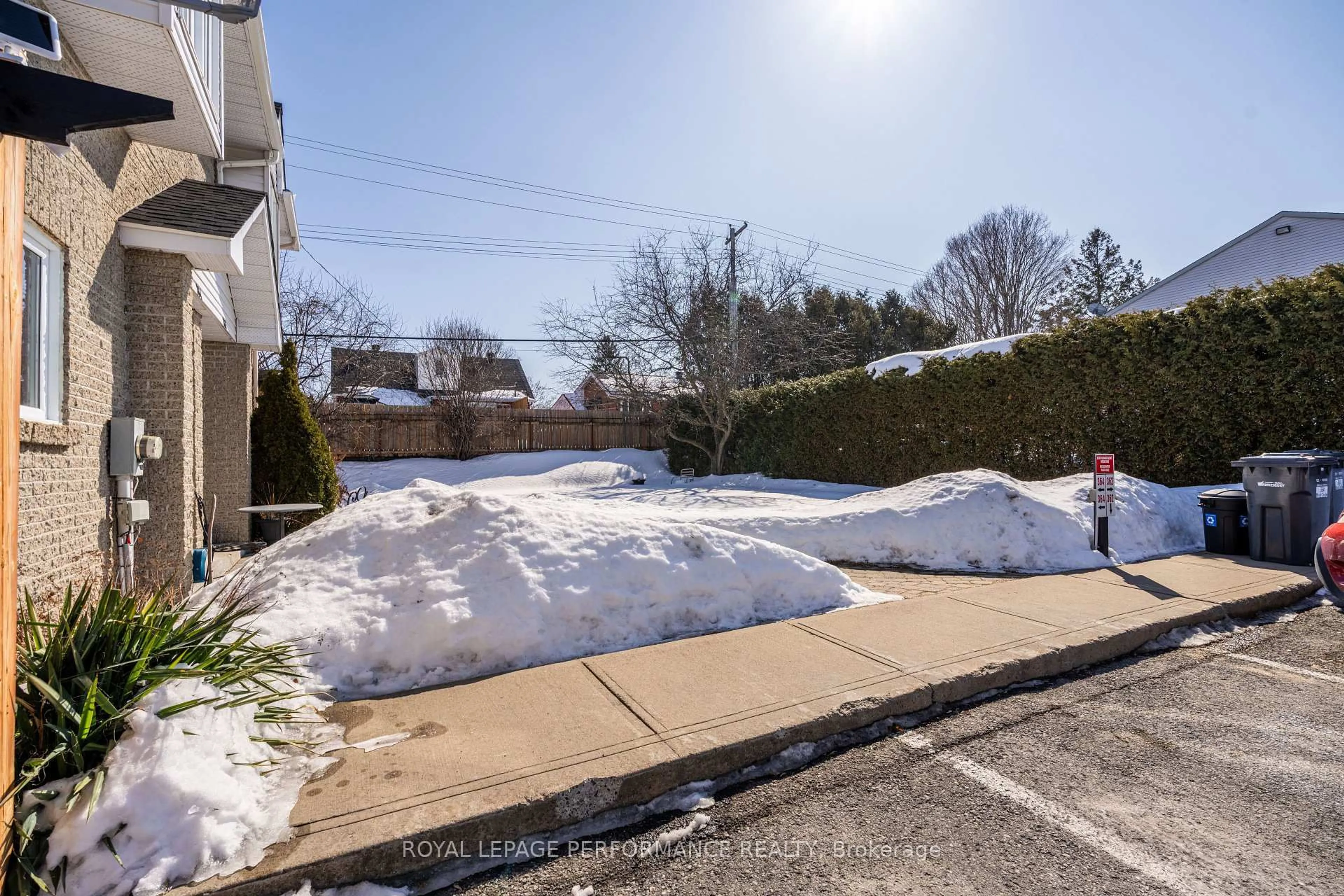 A pic from outside/outdoor area/front of a property/back of a property/a pic from drone, street for 364 Cecile Blvd #11, Hawkesbury Ontario K6A 3L5