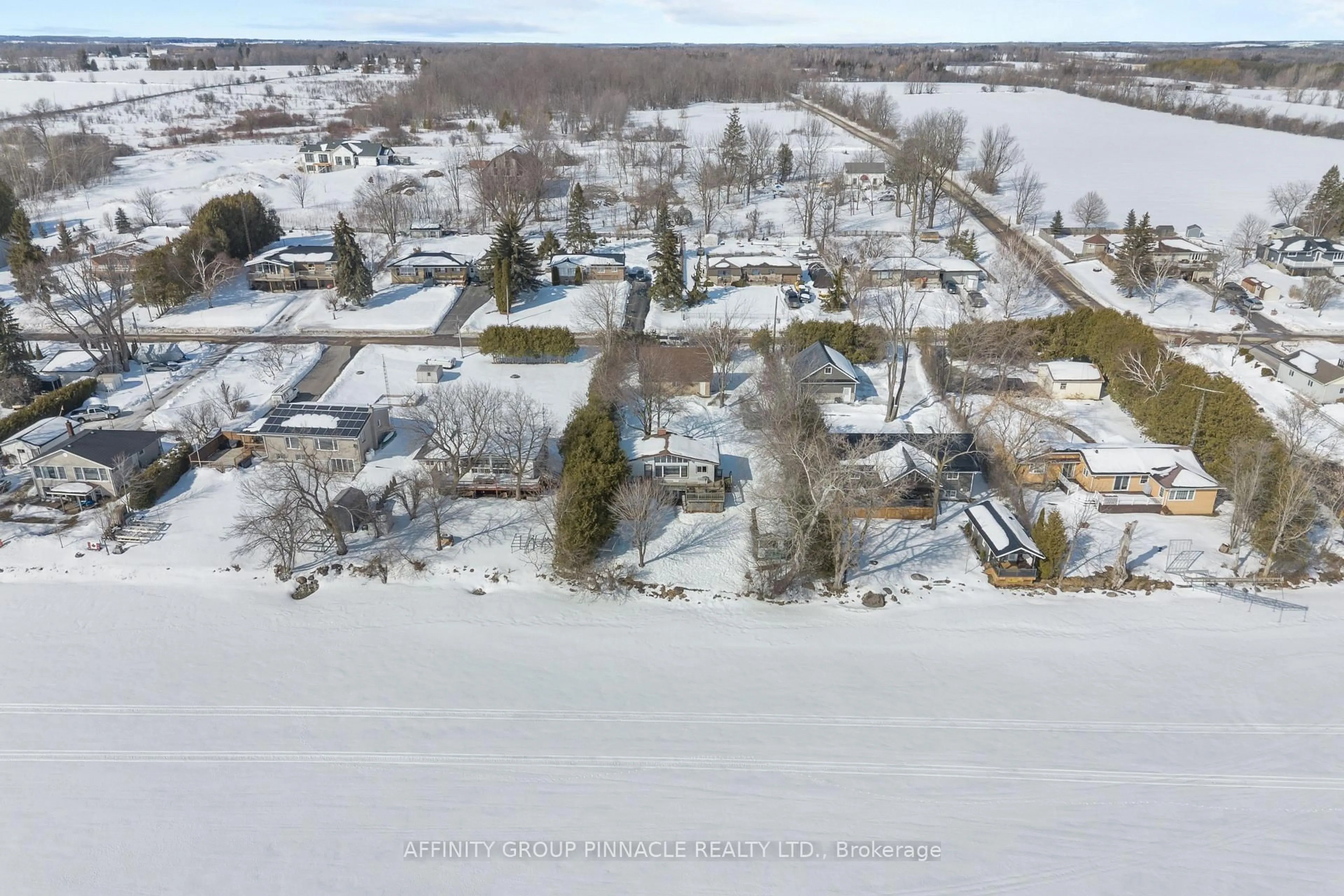 A pic from outside/outdoor area/front of a property/back of a property/a pic from drone, street for 18 Lakeview Blvd, Kawartha Lakes Ontario K0M 2C0