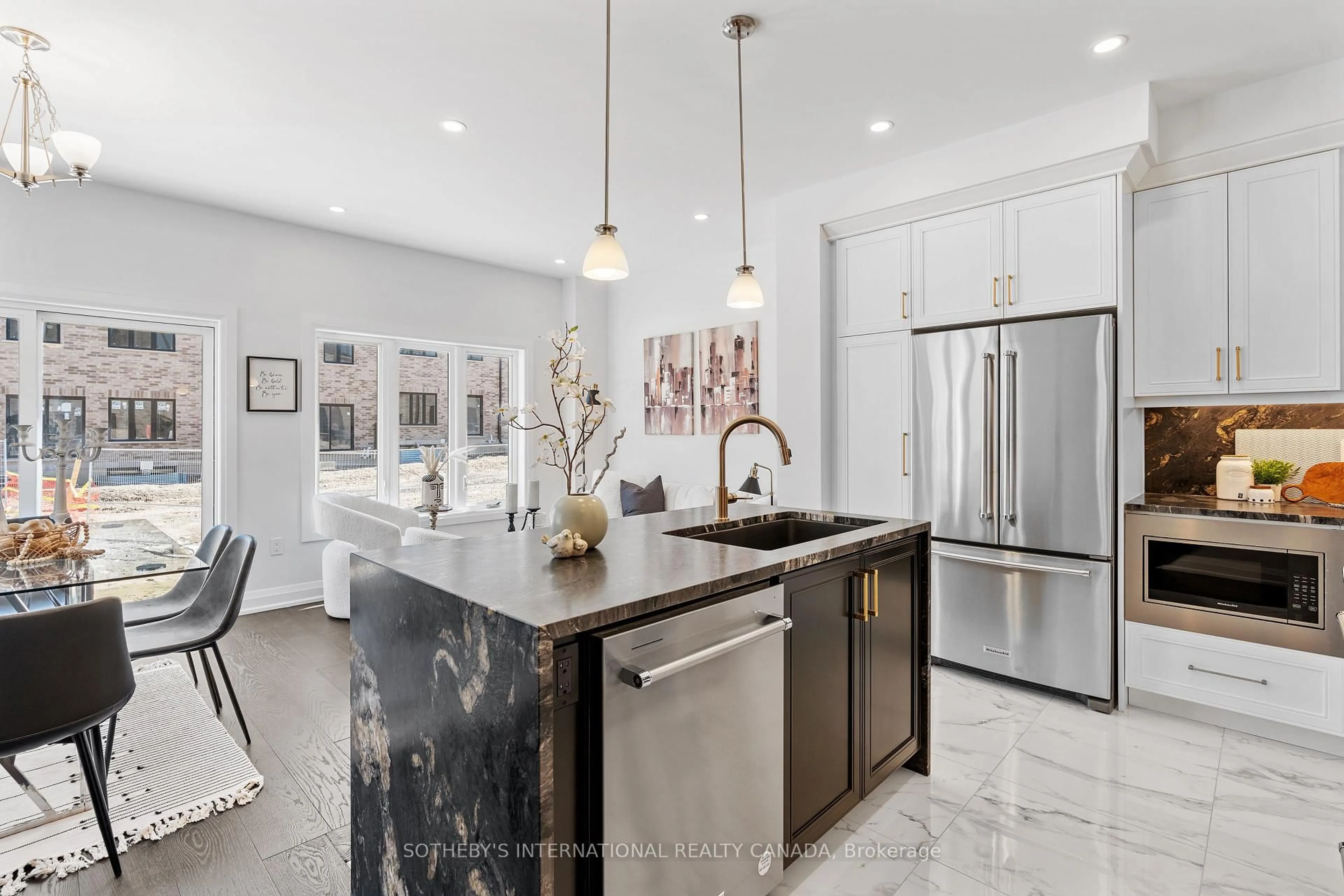 Contemporary kitchen, ceramic/tile floor for 675 Victoria Rd #23, Guelph Ontario N1E 0S9