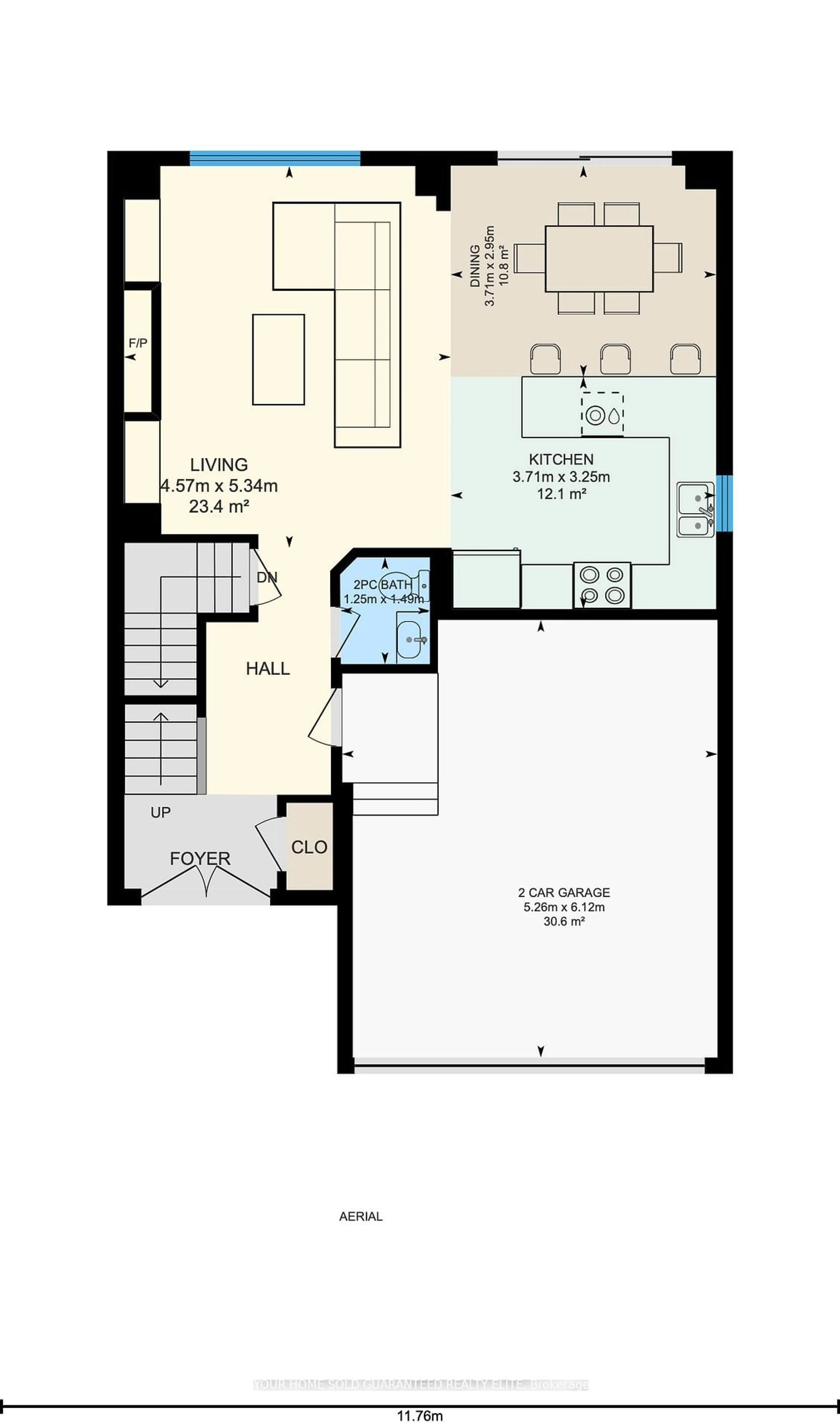 Floor plan for 4054 Thomas St, Lincoln Ontario L3J 0S5
