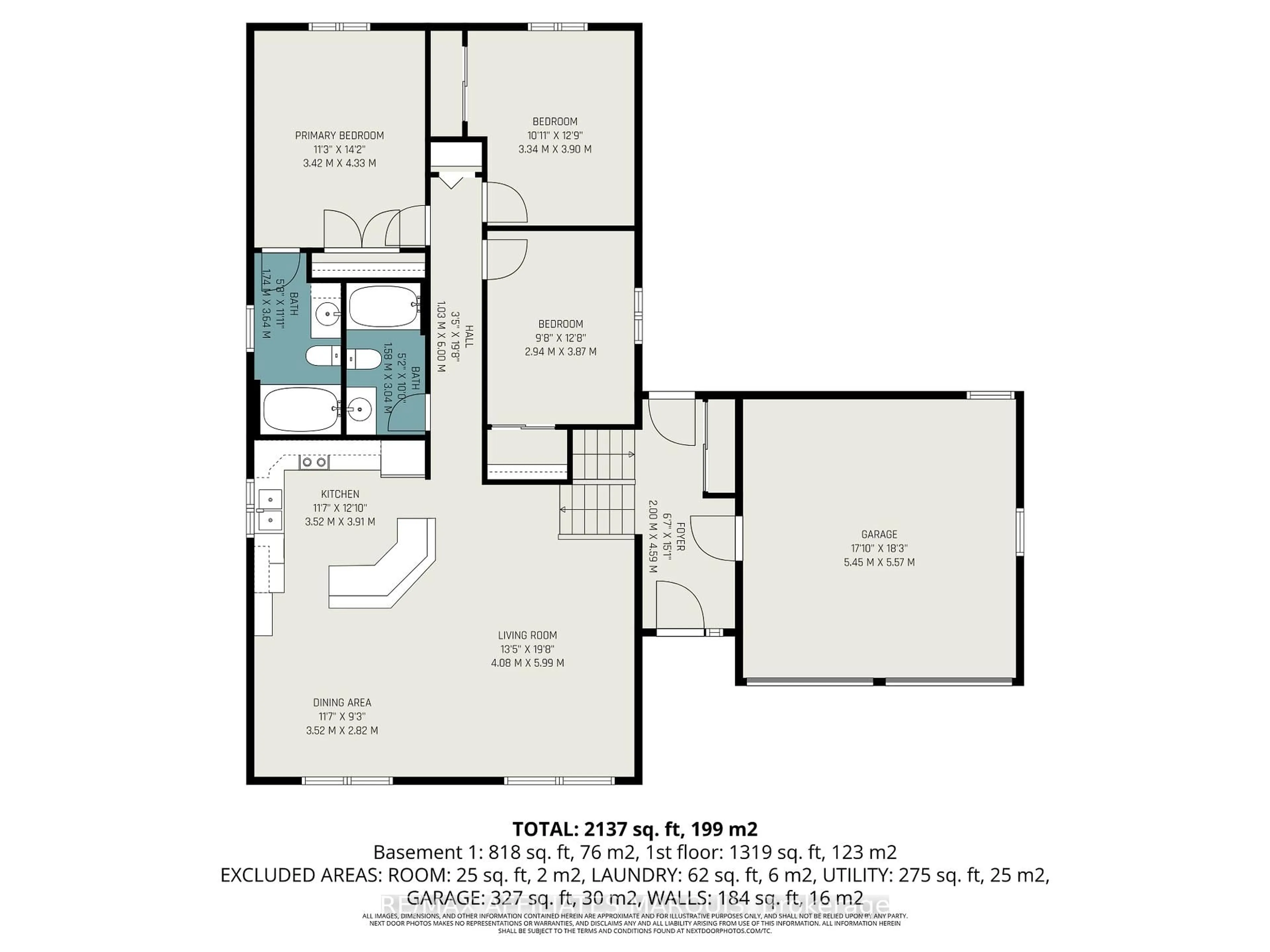 Floor plan for 2135 Rosedale Rd, Smiths Falls Ontario K7A 4S4