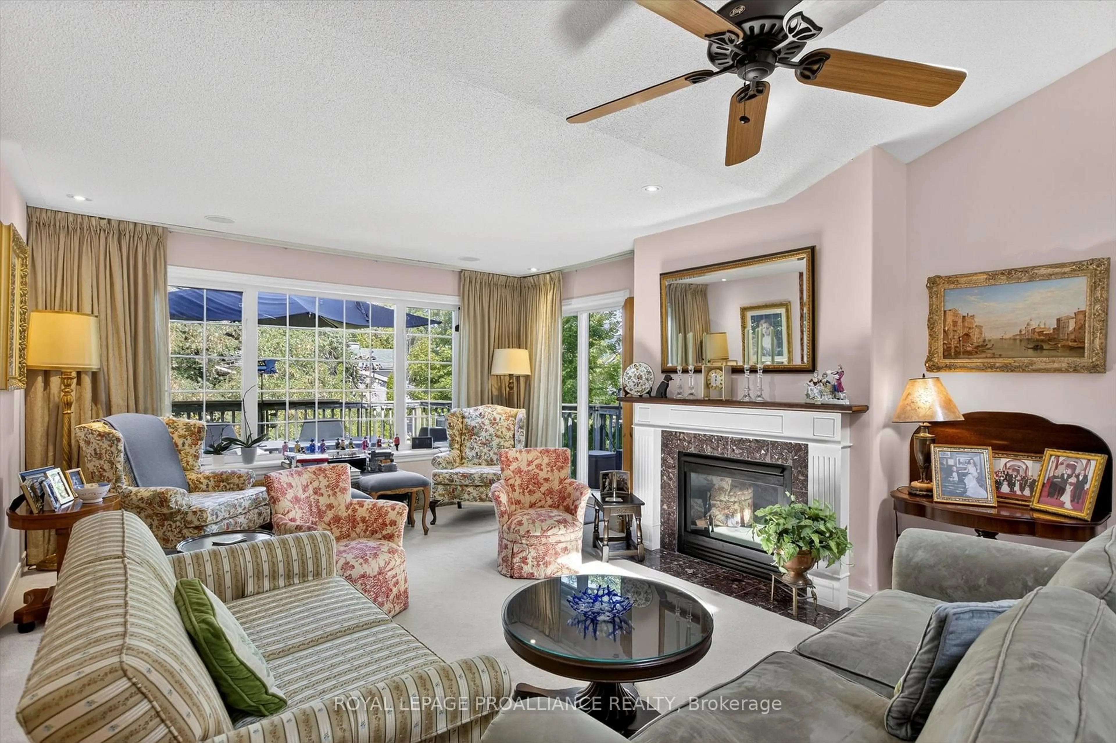 Living room with furniture, unknown for 3053 Frances Stewart Rd #4, Peterborough Ontario K9H 7S5