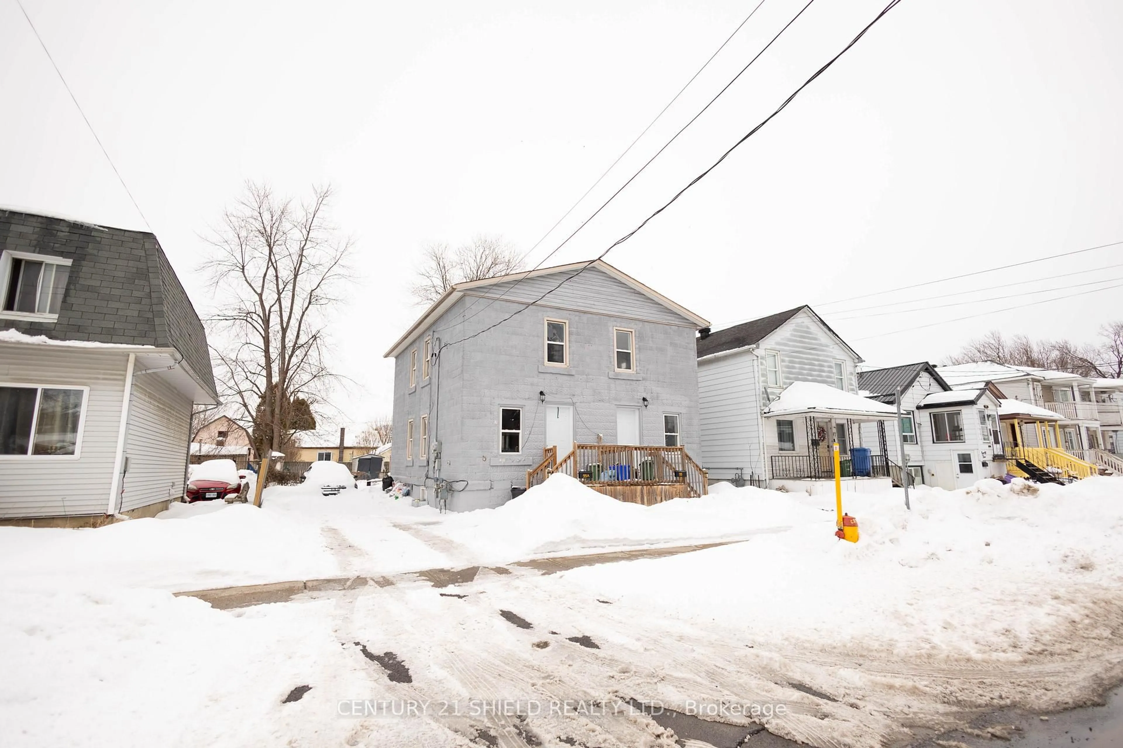 Patio, street for 99 Lefebvre Ave, Cornwall Ontario K6H 5G6