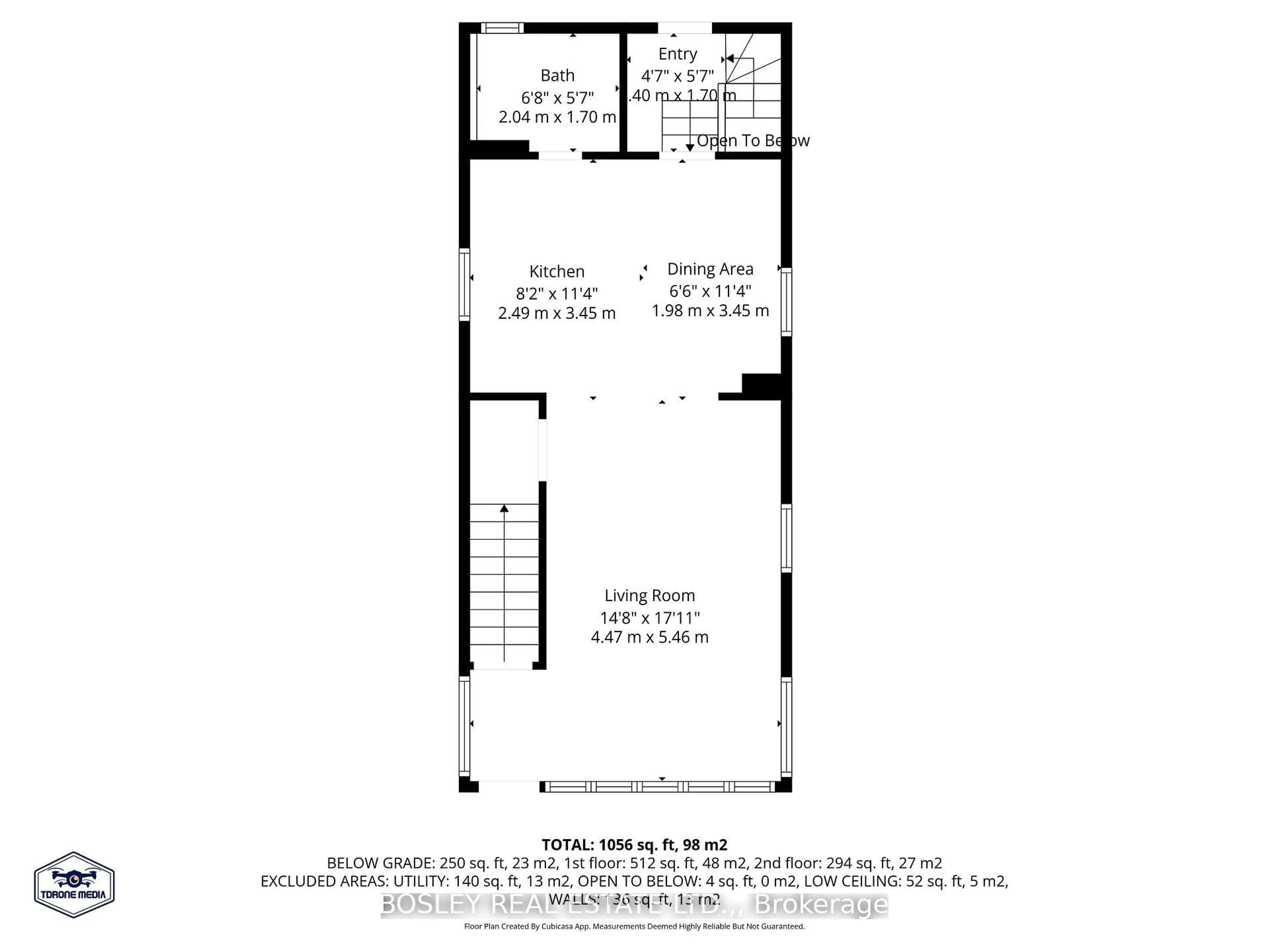 Floor plan for 18 Michigan Ave, St. Catharines Ontario L2N 4G8
