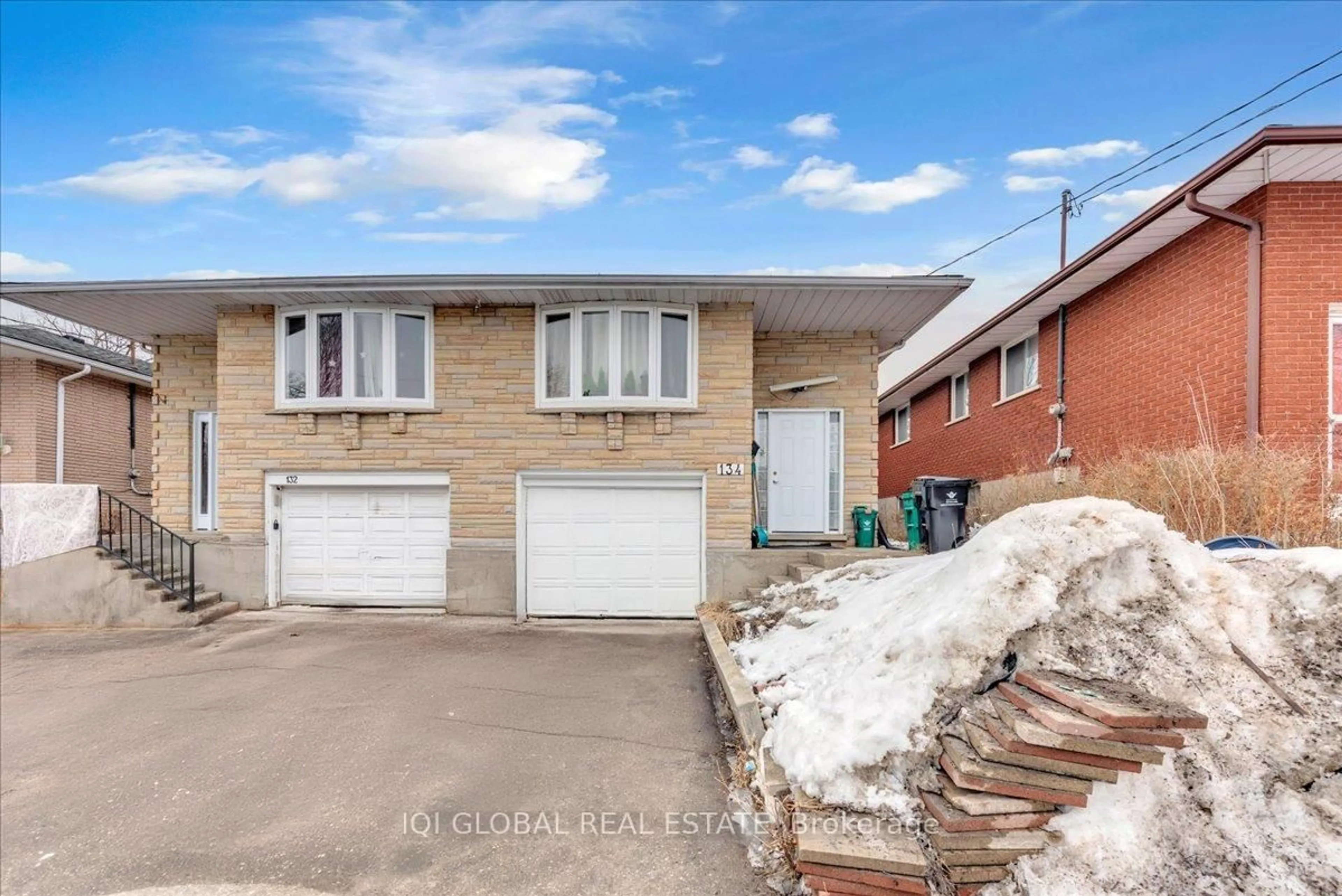 Home with brick exterior material, street for 134 Thaler Ave, Kitchener Ontario N2A 1R5