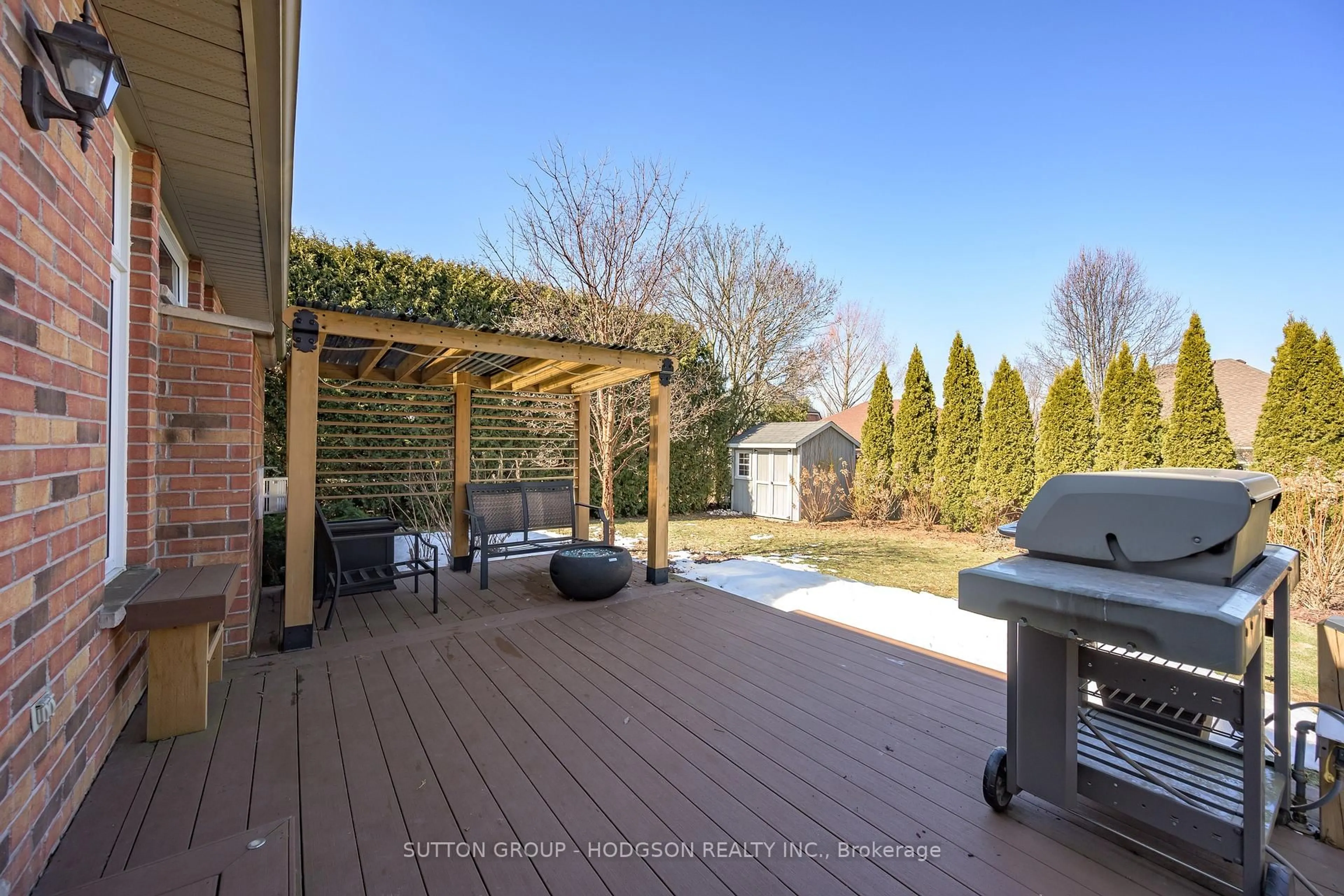 Patio, water/lake/river/ocean view for 1164 Aintree Rd, London North Ontario N6H 5R1