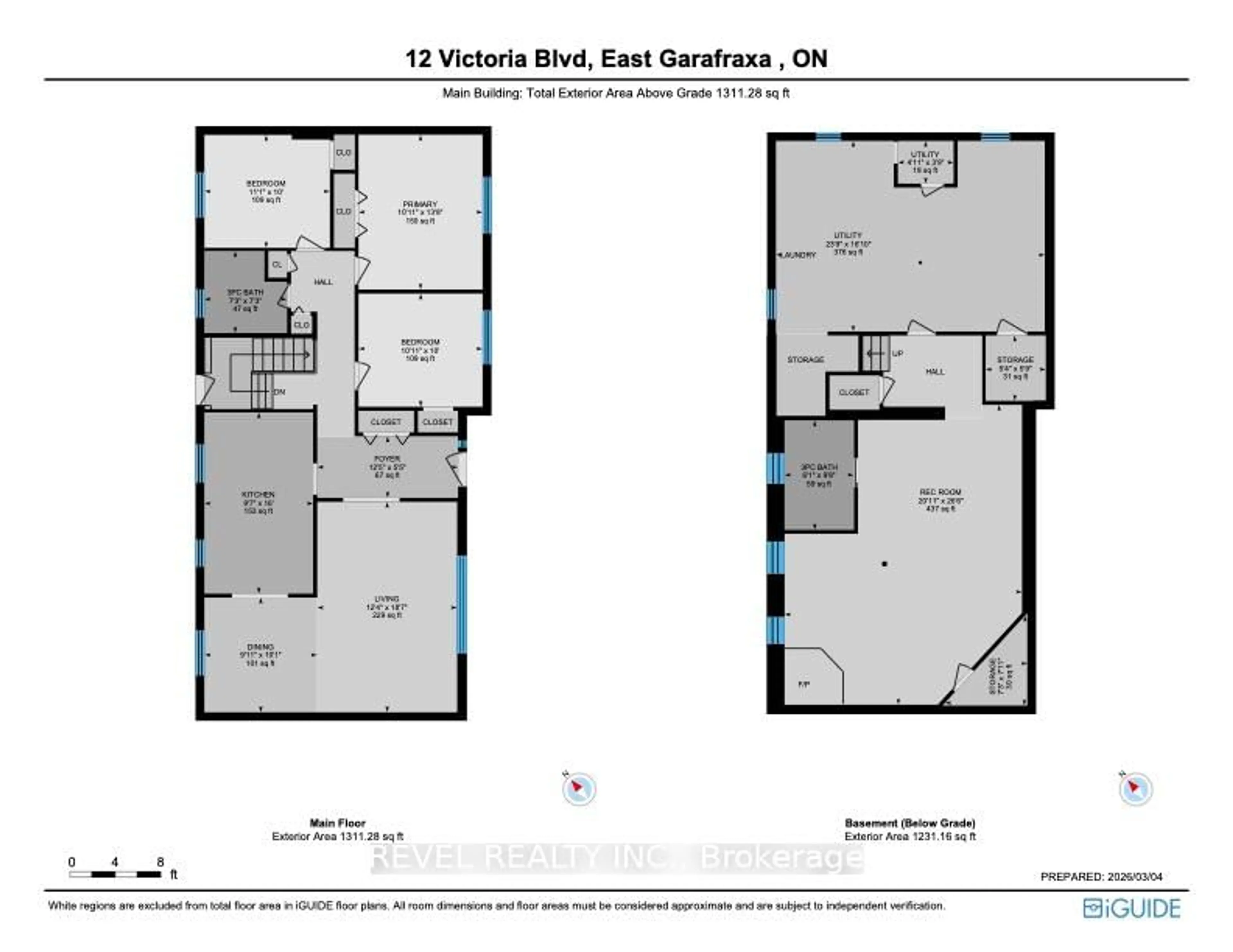 Floor plan for 12 Victoria Blvd, East Garafraxa Ontario L9W 7L6