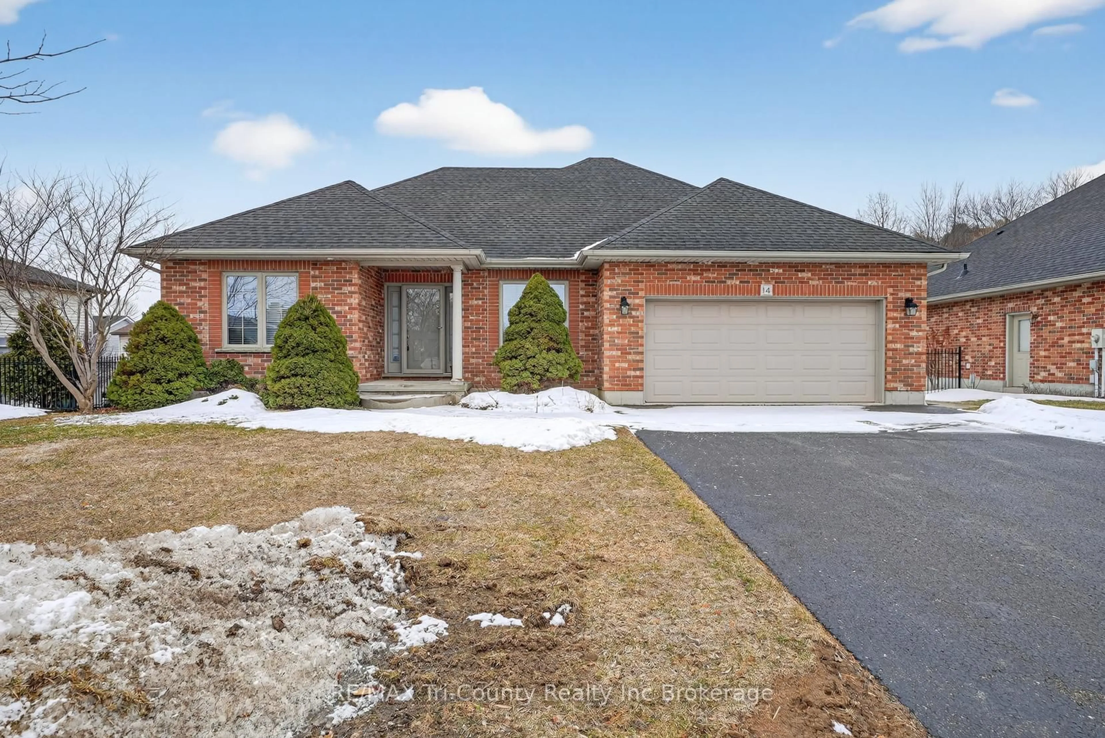 Home with brick exterior material, street for 14 Yeager Ave, Norfolk Ontario N3Y 5M6