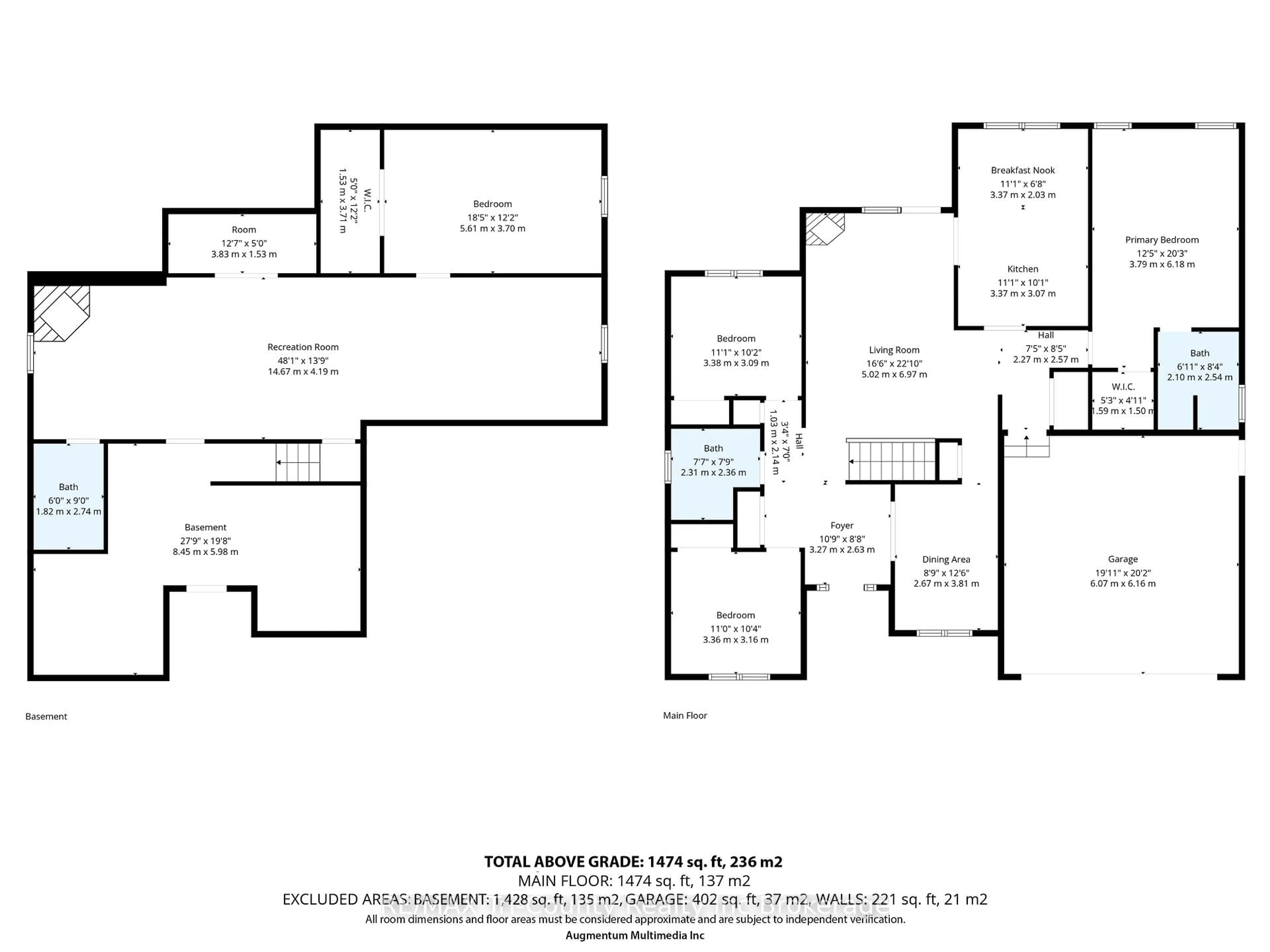 Floor plan for 14 Yeager Ave, Norfolk Ontario N3Y 5M6