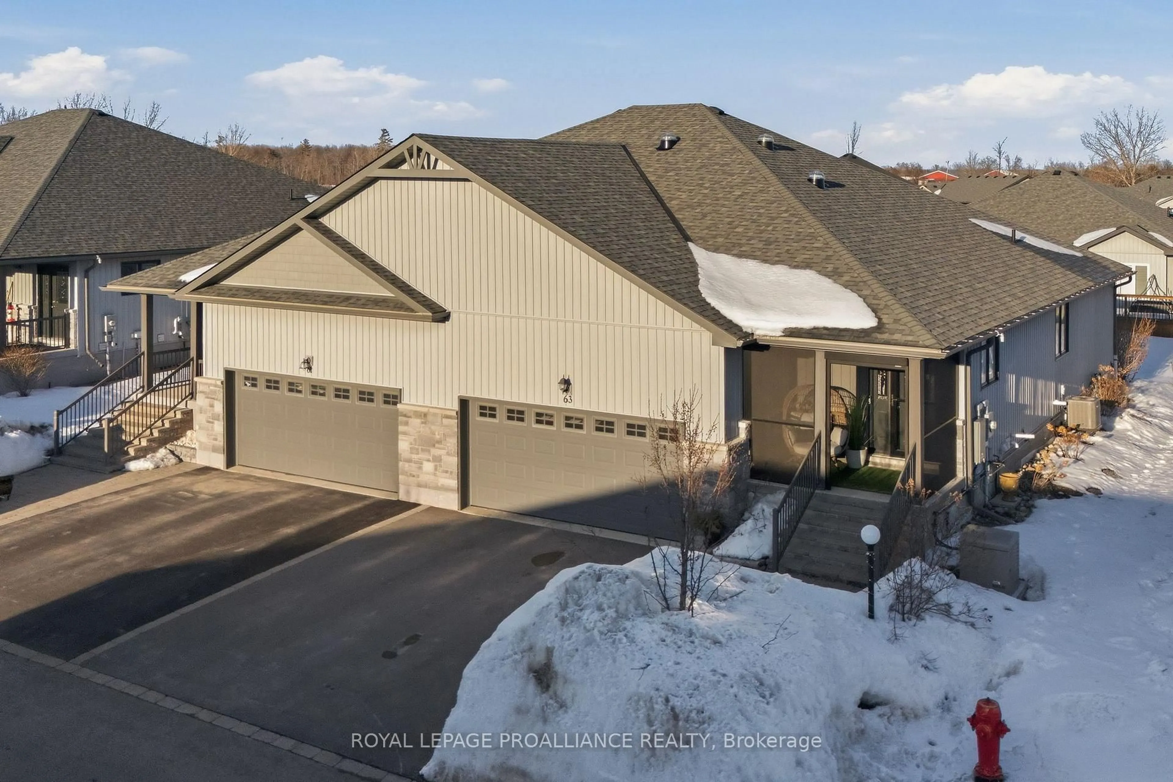 A pic from outside/outdoor area/front of a property/back of a property/a pic from drone, unknown for 63 Conger Dr, Prince Edward County Ontario K0K 3L0