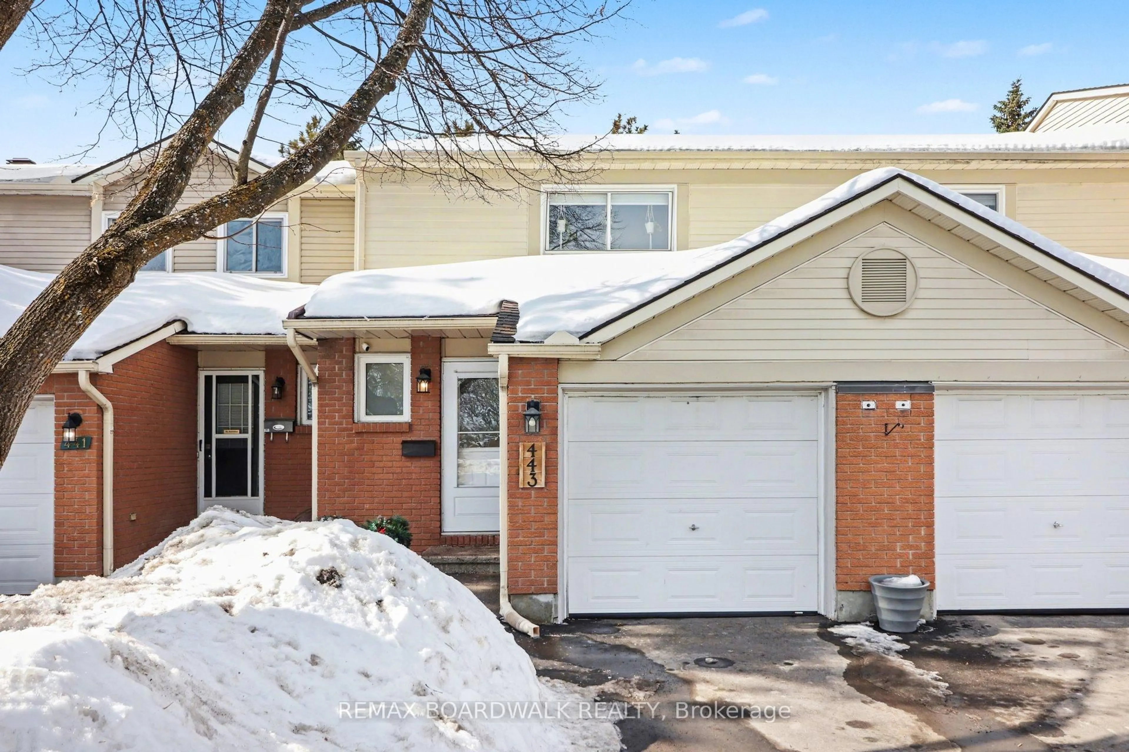 Home with brick exterior material, street for 443 Canotia Pl #3, Ottawa Ontario K4A 2K1