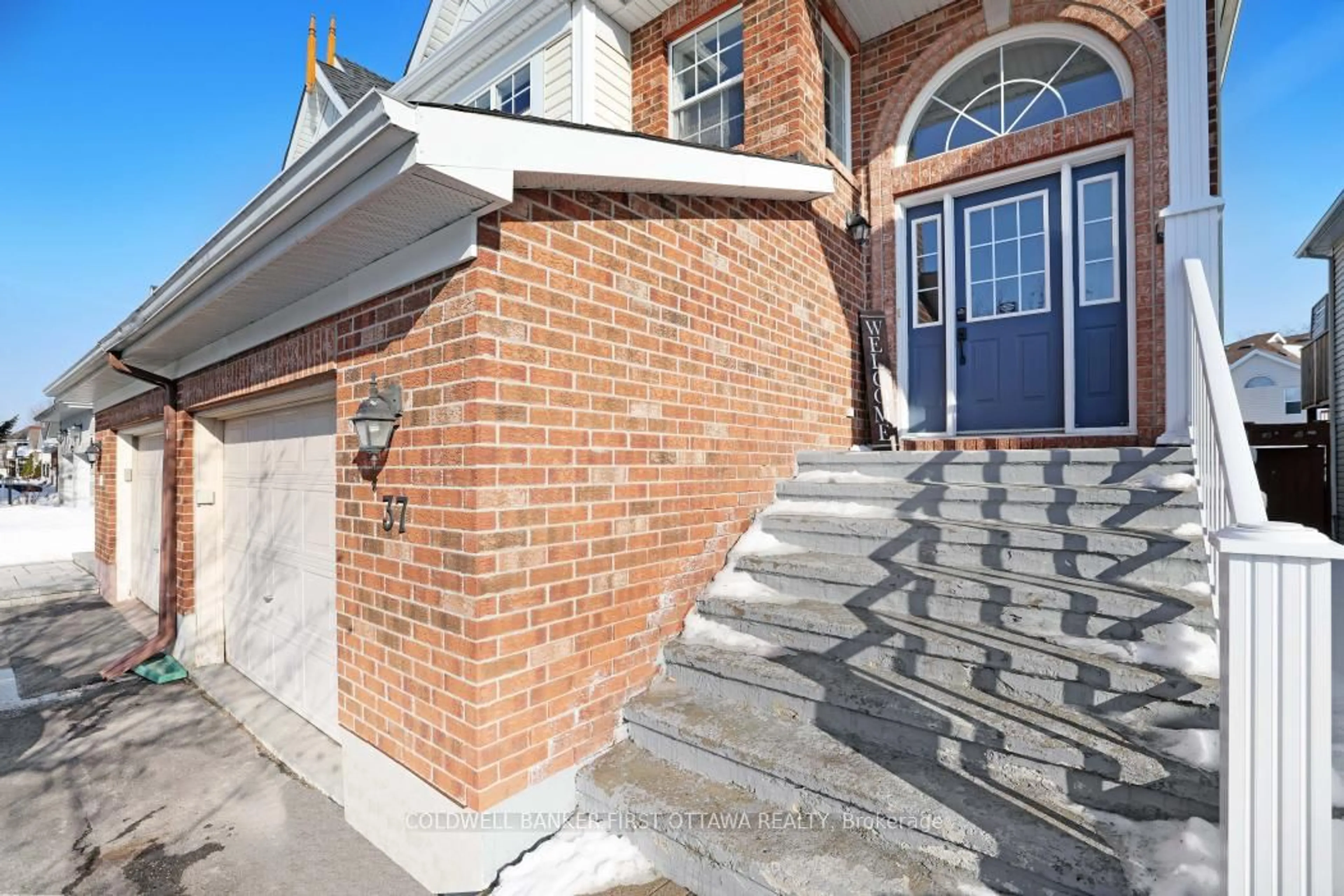 Home with brick exterior material, street for 37 Boulder Way, Nepean Ontario K2J 4R5