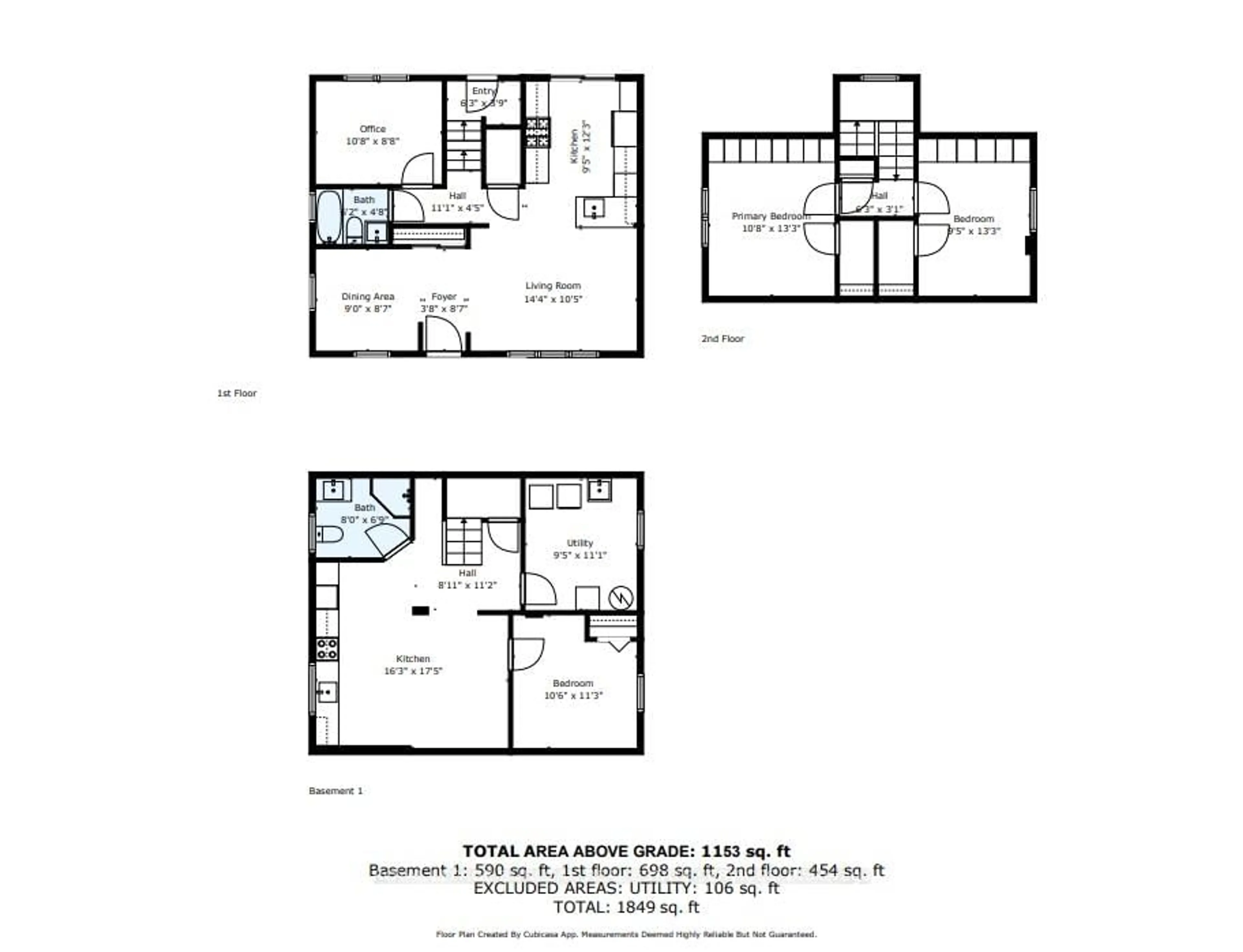 Floor plan for 194 Crockett St, Hamilton Ontario L8V 1H2