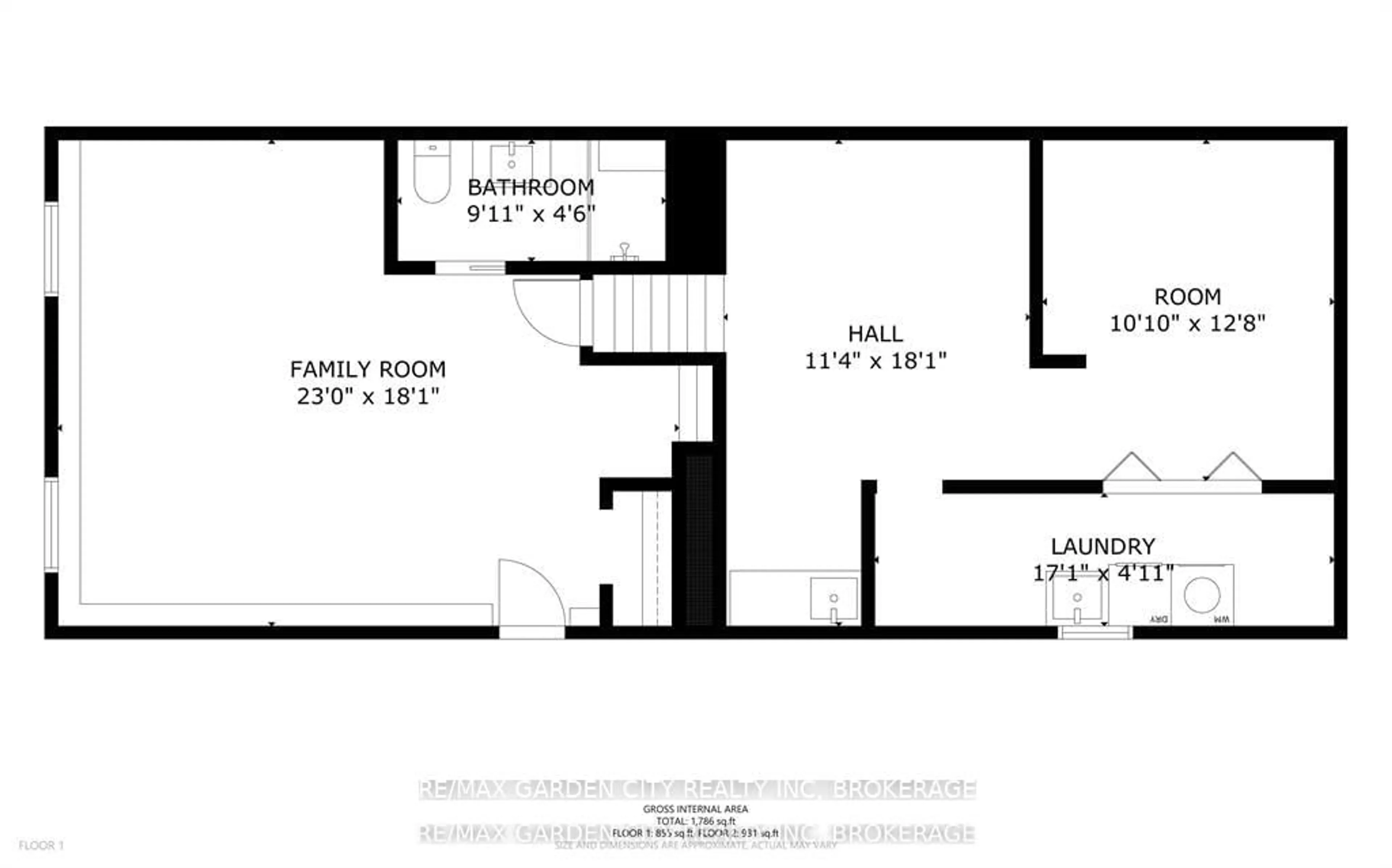 Floor plan for 49 Autumn Pl, St. Catharines Ontario L2P 3W6