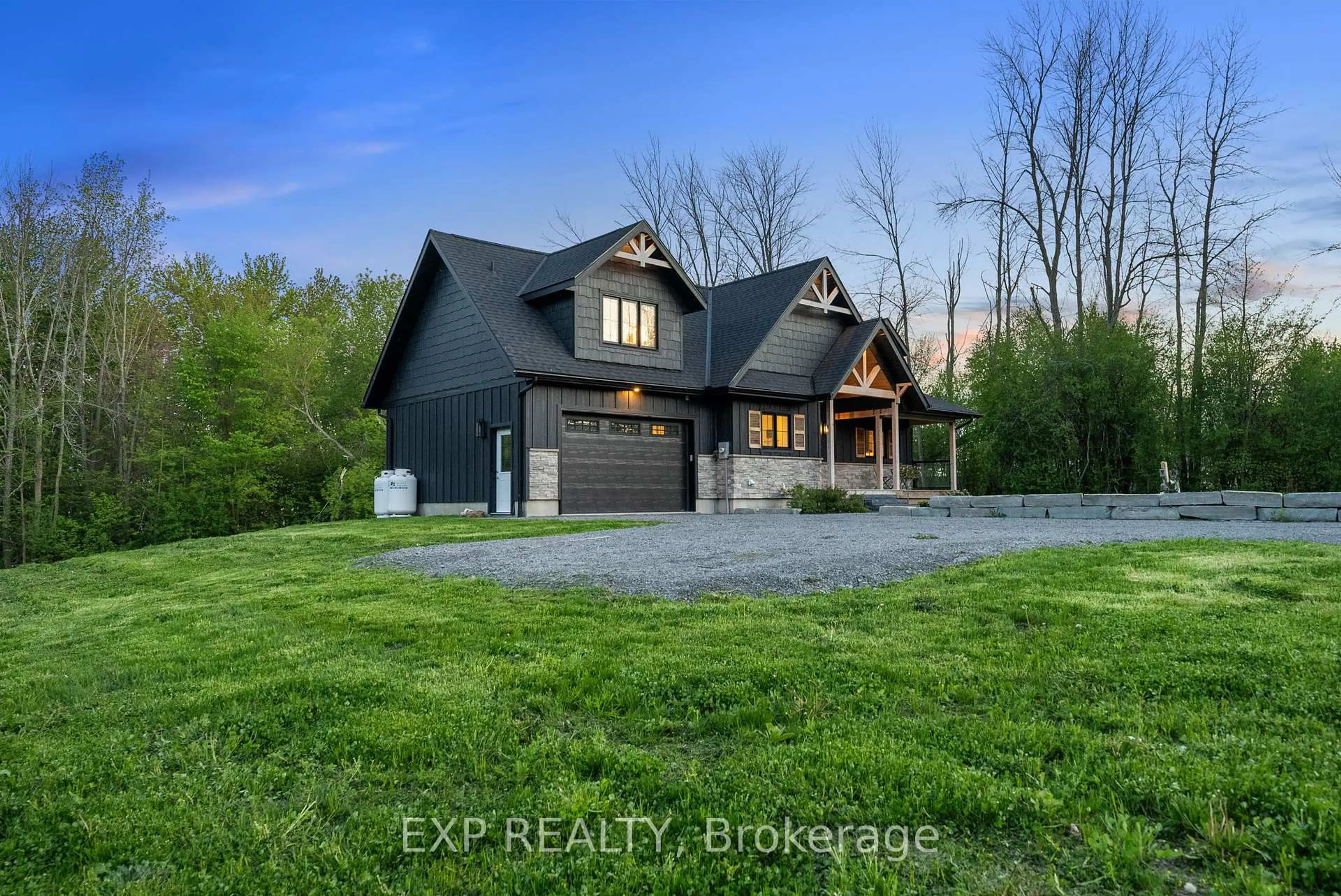 A pic from outside/outdoor area/front of a property/back of a property/a pic from drone, unknown for 1499 Lakeside Dr, Prince Edward County Ontario K0K 1T0