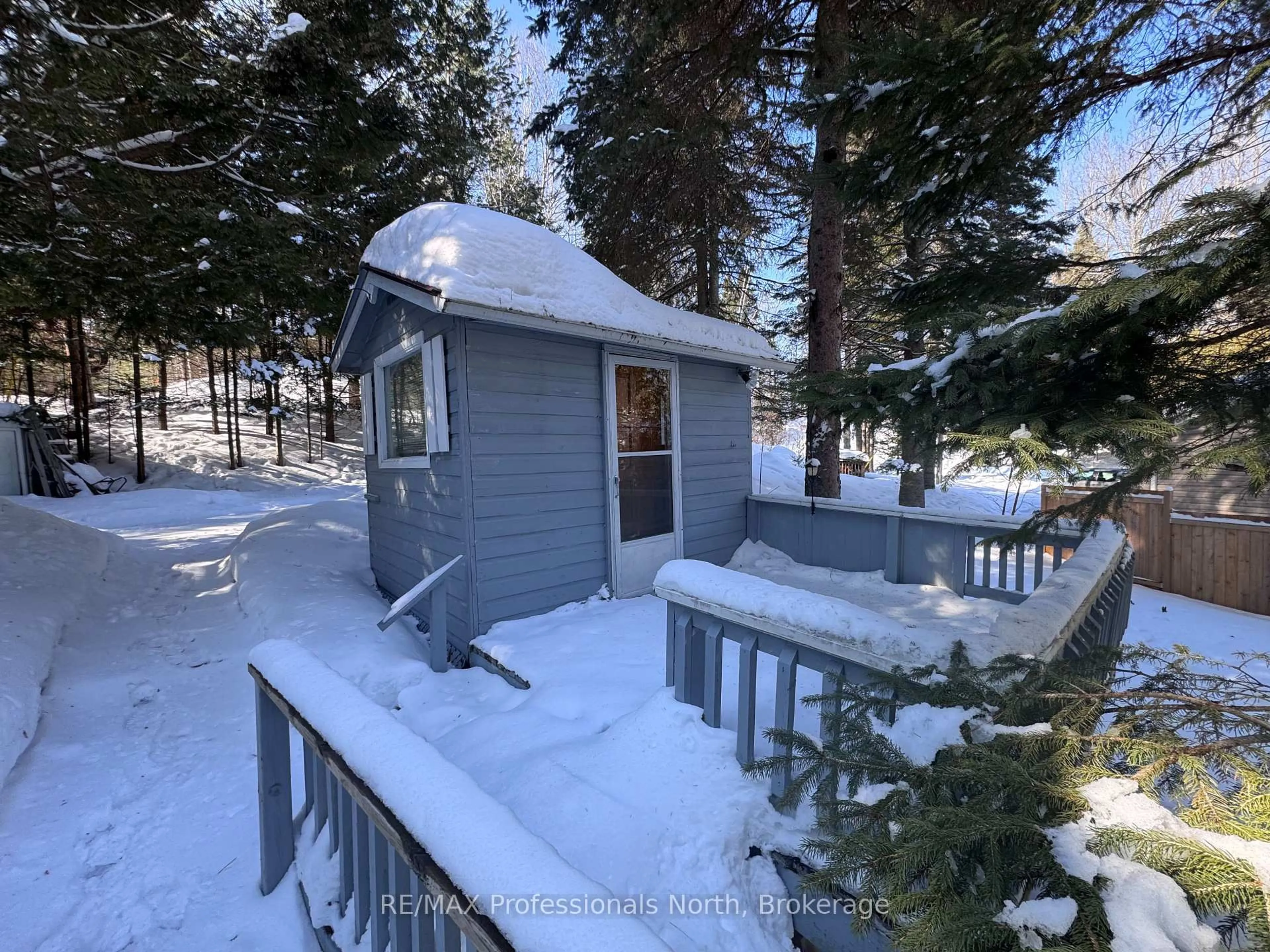 A pic from outside/outdoor area/front of a property/back of a property/a pic from drone, unknown for 1080 Petticoat Lane, Minden Hills Ontario K0M 2K0