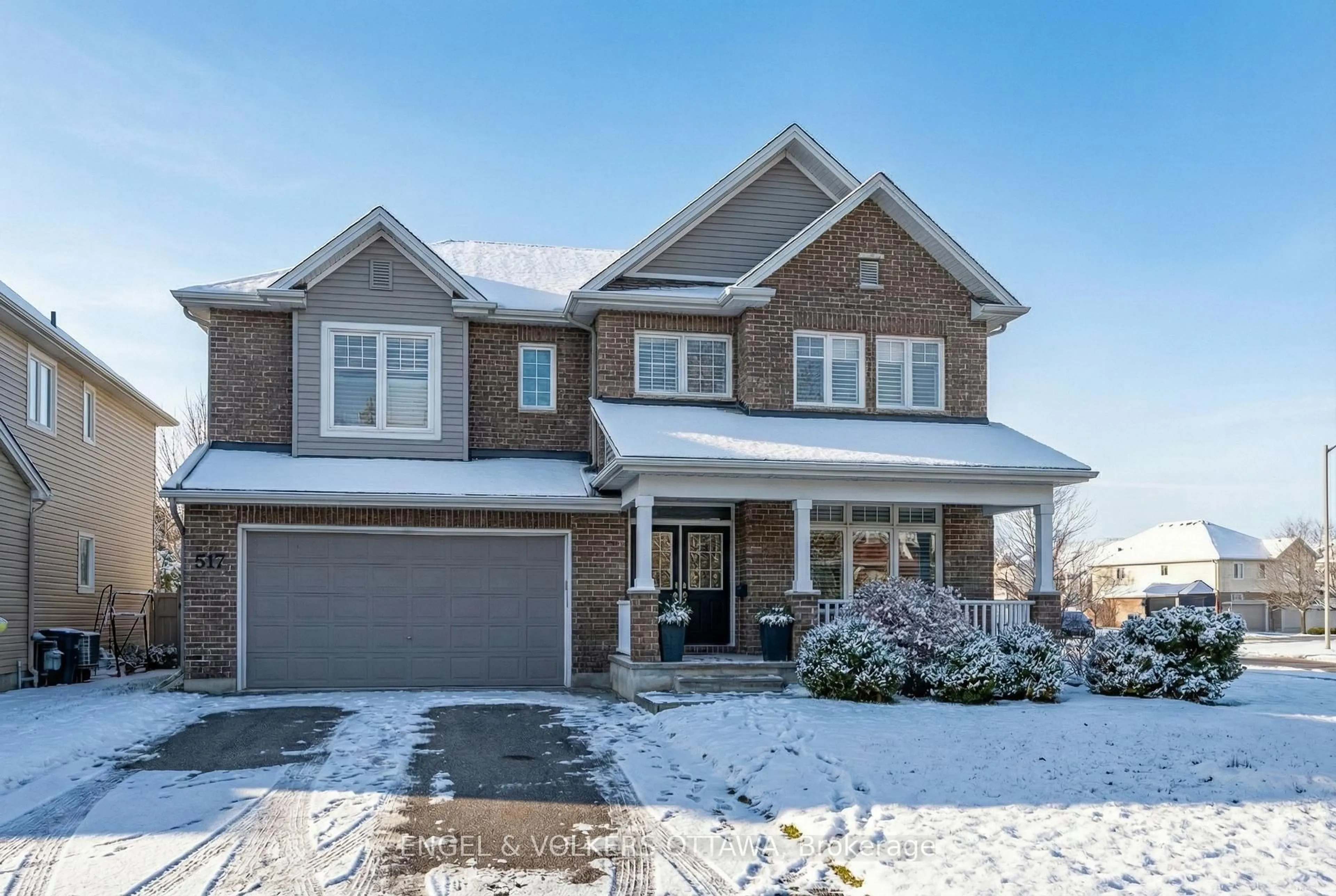 Home with brick exterior material, street for 517 Golden Sedge Way, Ottawa Ontario K1T 0G3