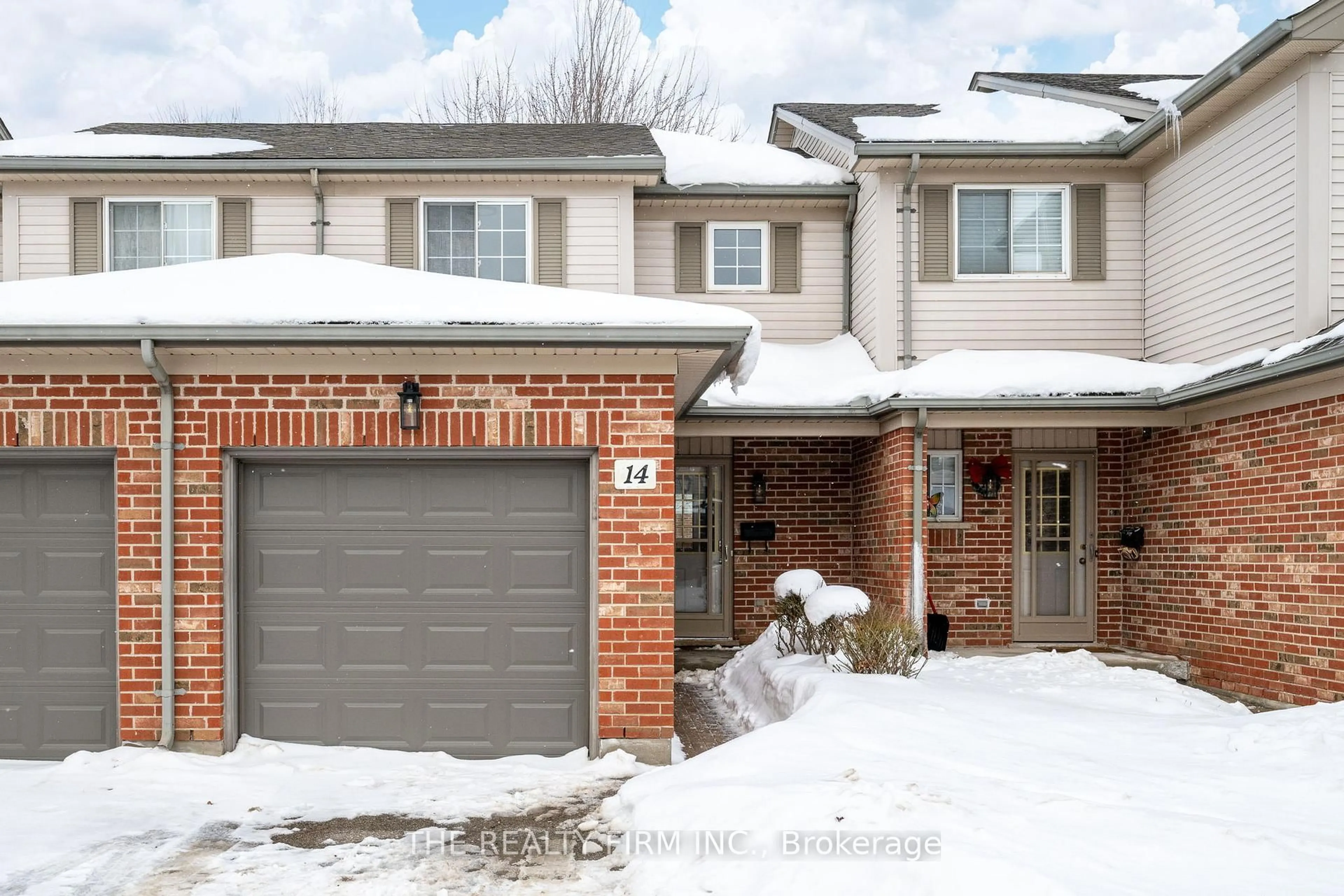 Home with brick exterior material, street for 1199 Reardon Blvd #14, London South Ontario N6M 1H7