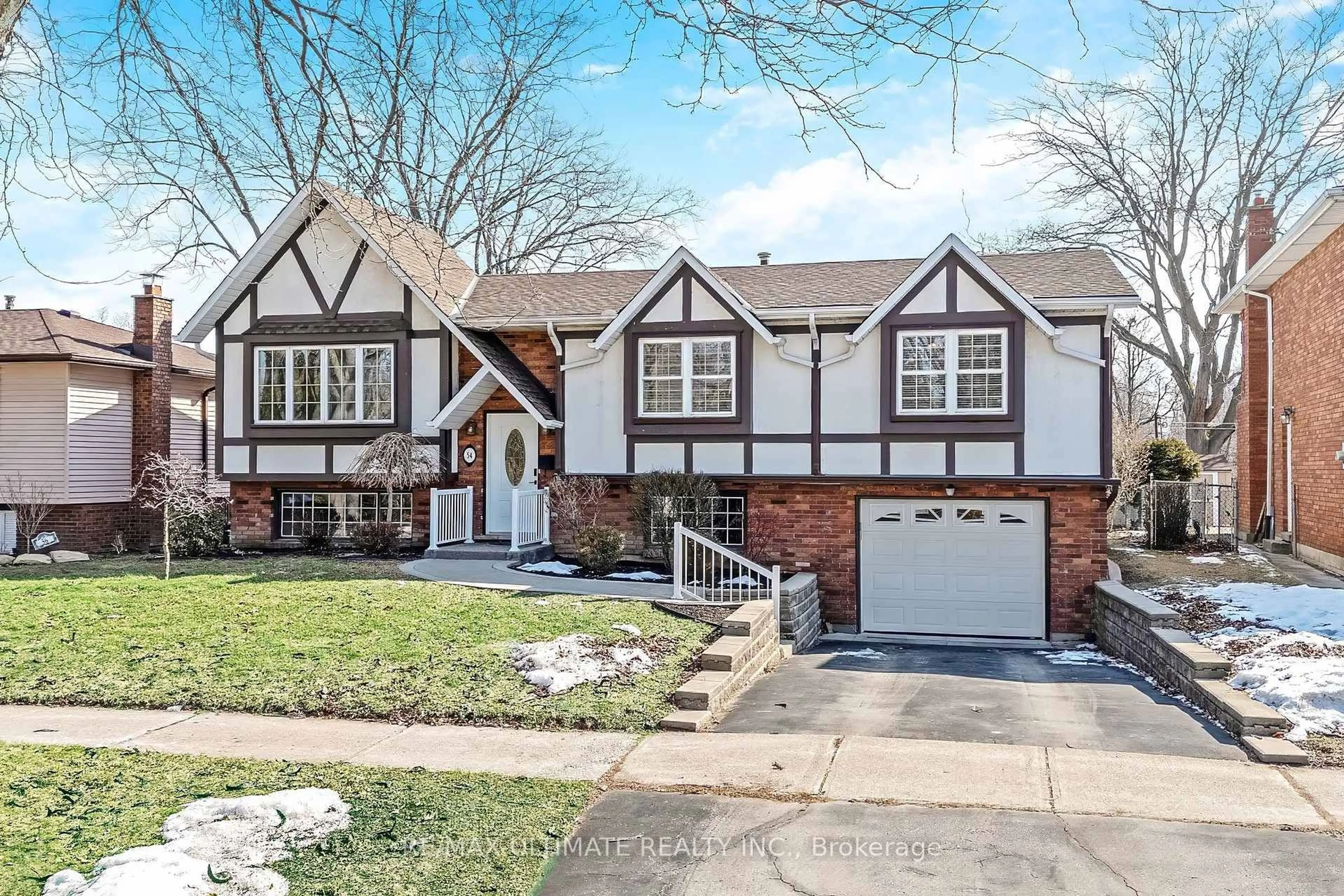 Home with brick exterior material, street for 54 Debora Dr, Grimsby Ontario L3M 4J3