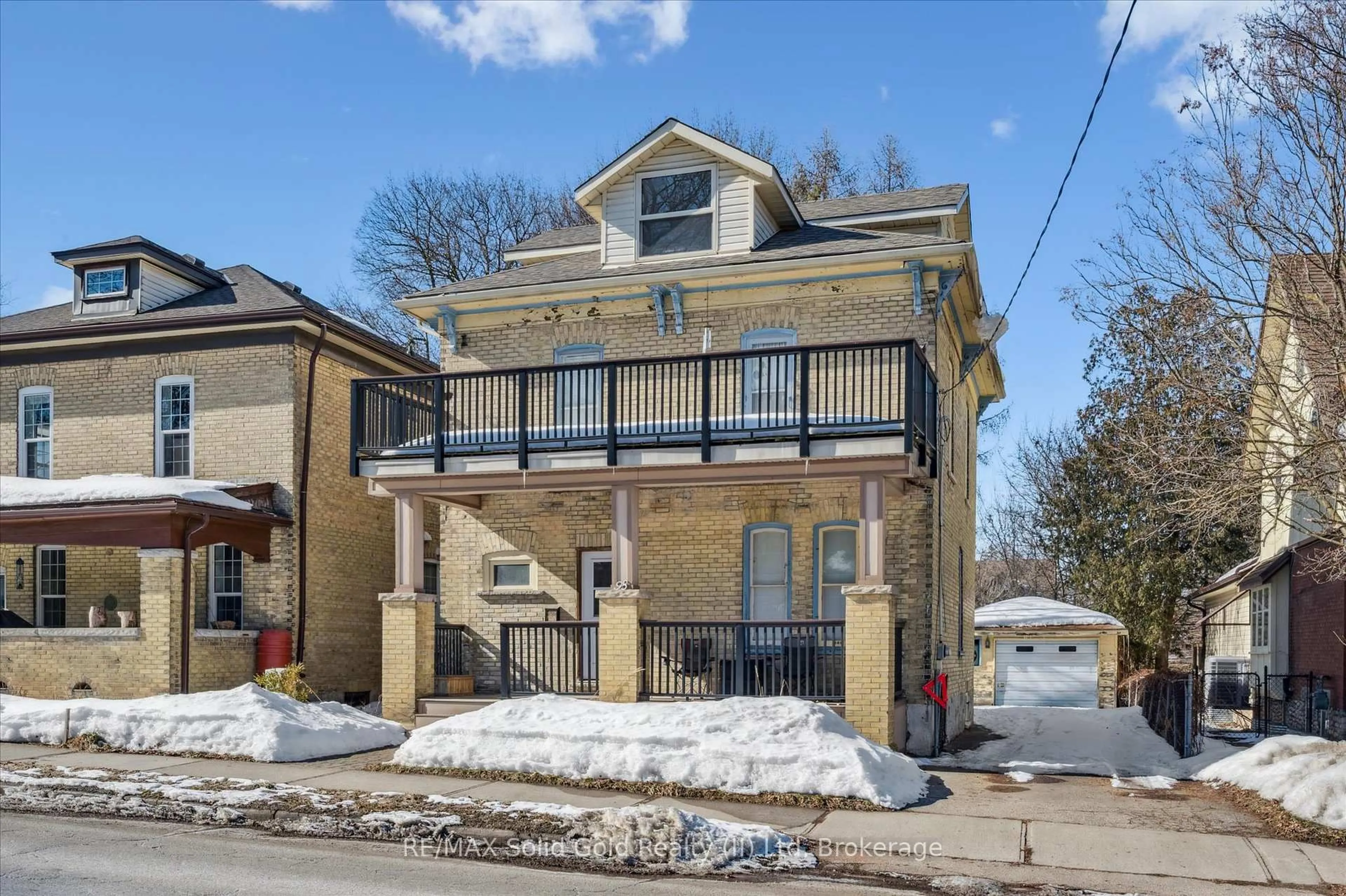 Home with brick exterior material, street for 98 William St, Waterloo Ontario N2L 1J7