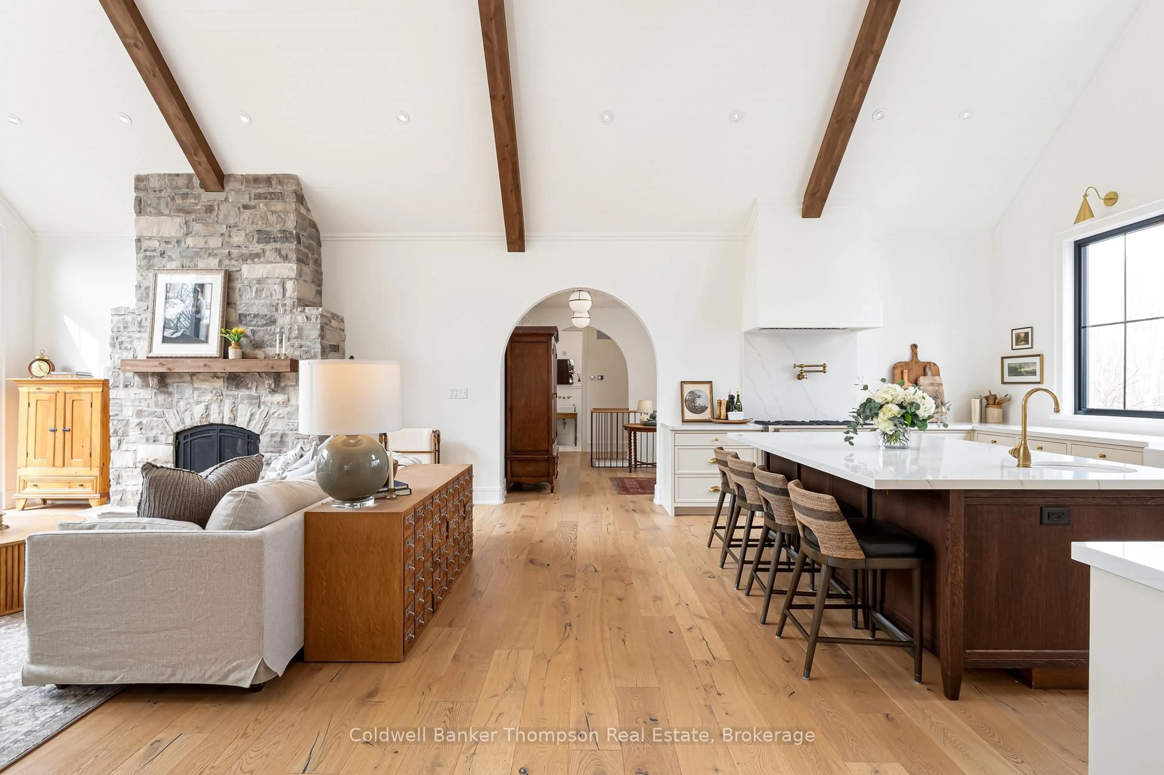 Open concept kitchen, unknown for 350 Skyhills Rd, Huntsville Ontario P1H 2N5