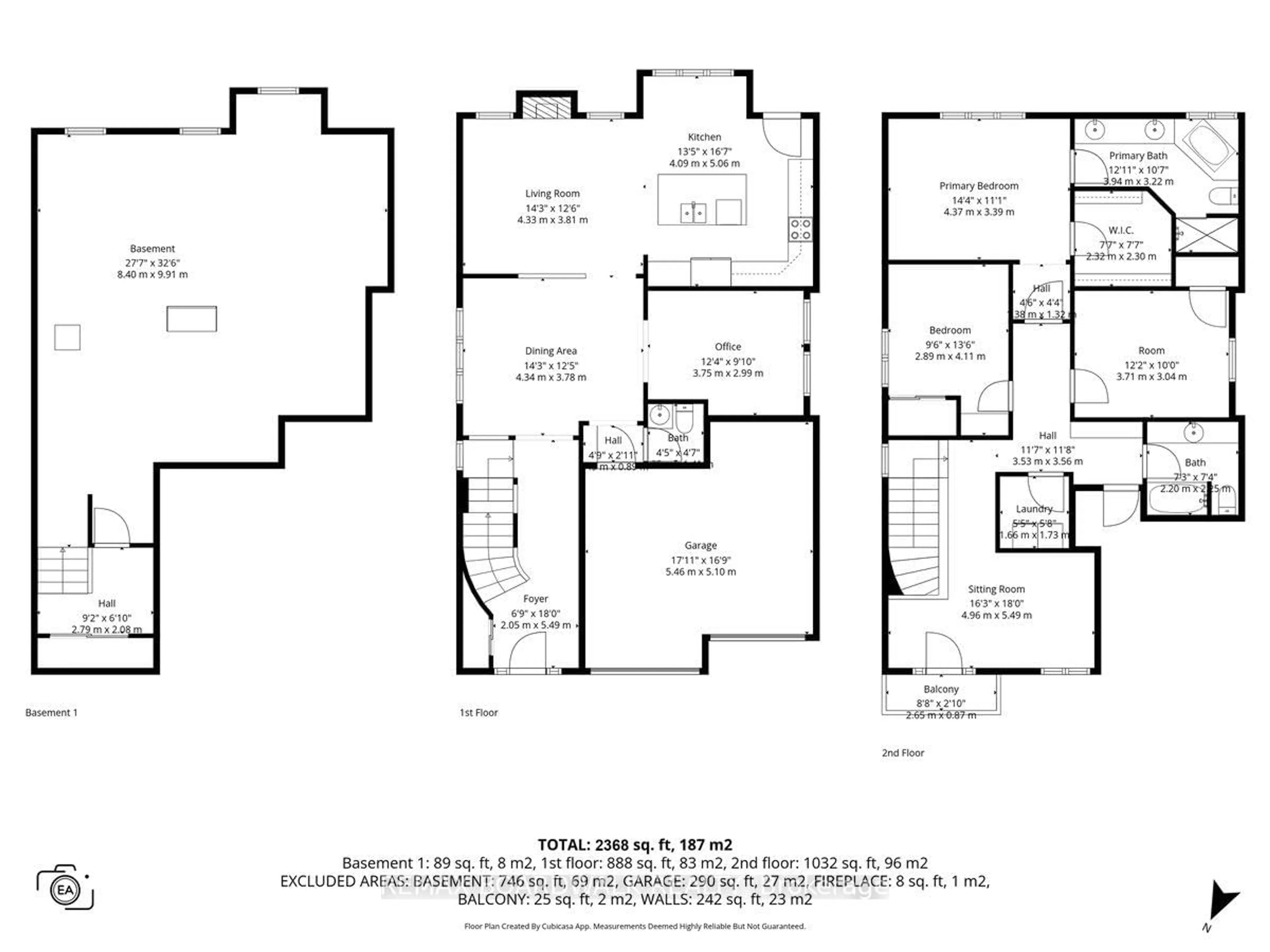 Floor plan for 130 Pinelock St, Ottawa Ontario K2M 0L5