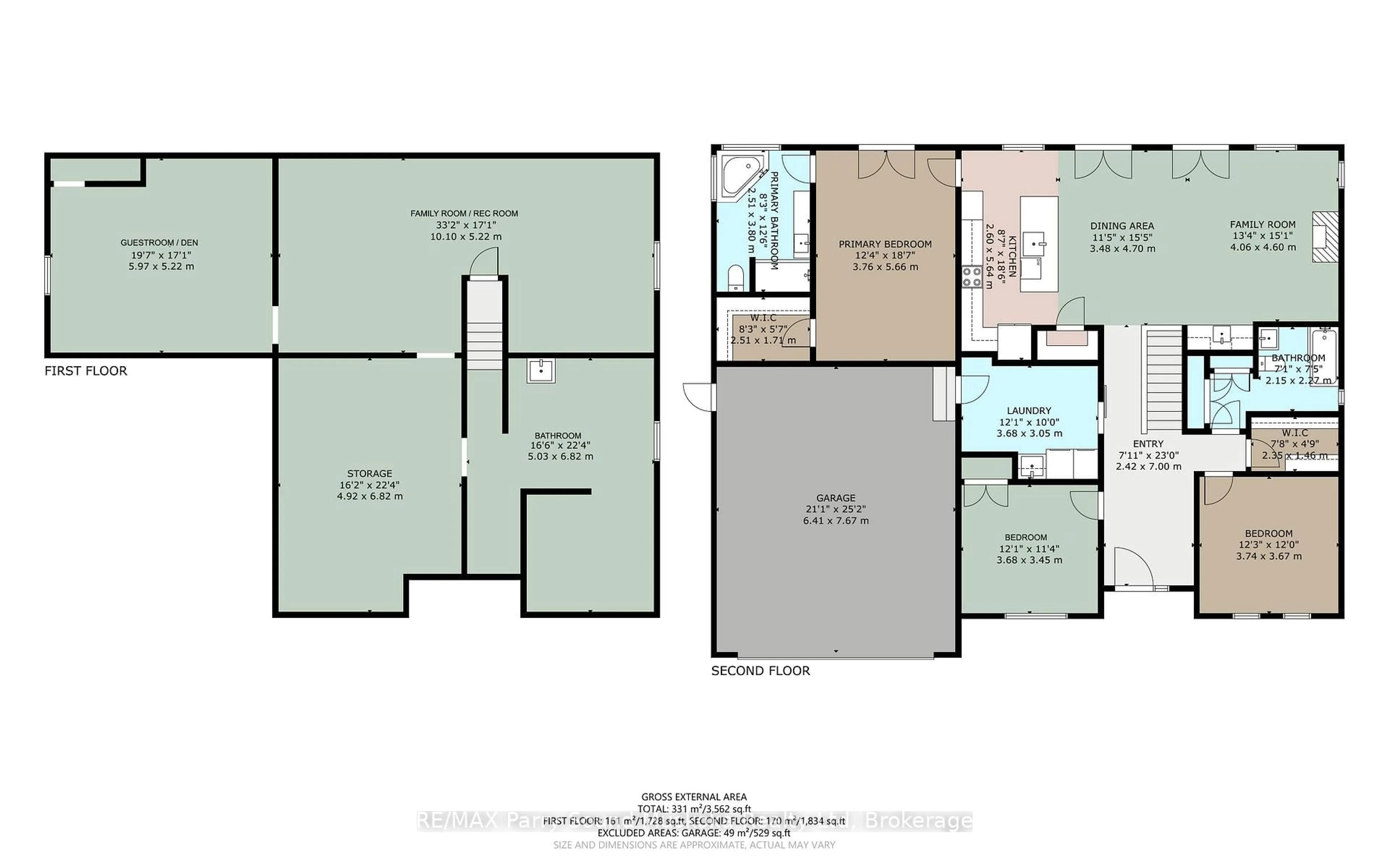 Floor plan for 54 Lake Ridge Rd, Seguin Ontario P0C 1J0