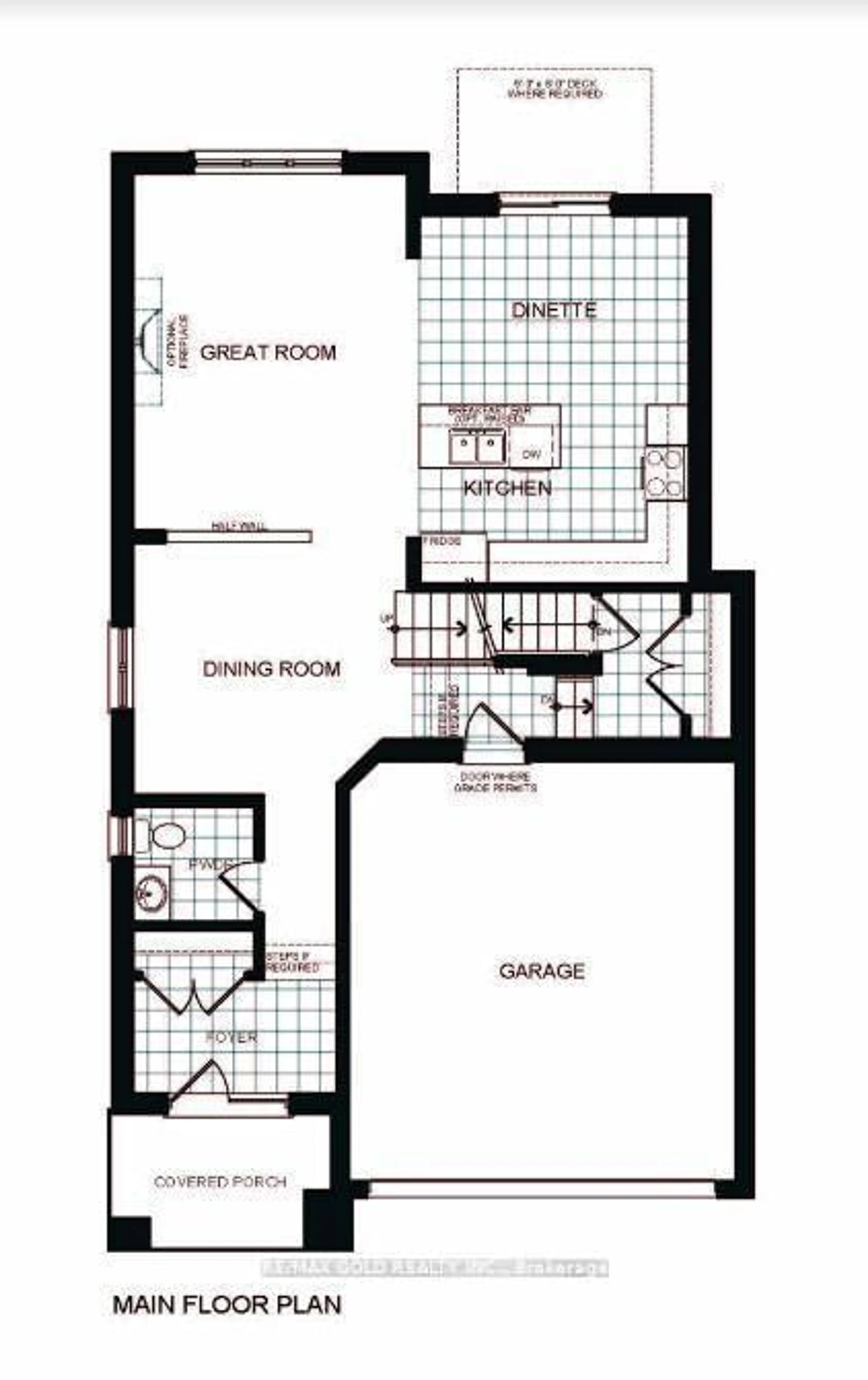 Floor plan for 75 George Brier Dr, Brant Ontario N3L 0M2