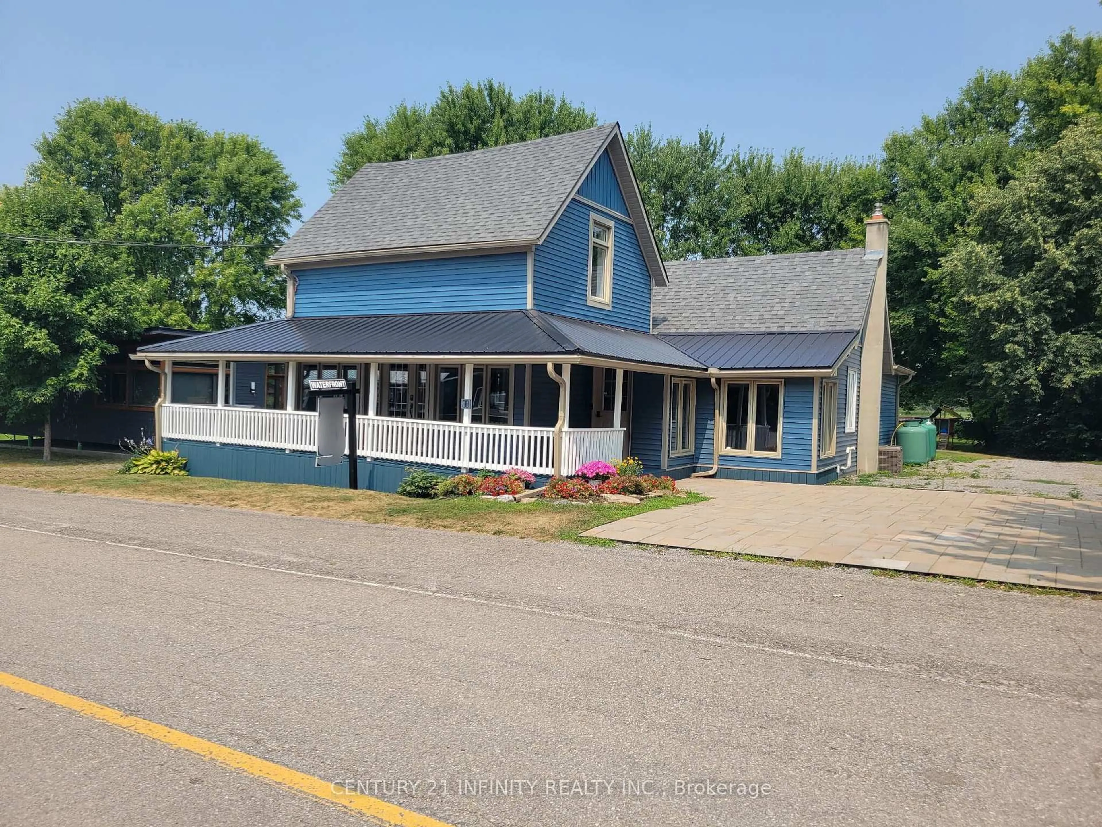 A pic from outside/outdoor area/front of a property/back of a property/a pic from drone, building for 11 Campbell St, Rideau Lakes Ontario K0G 1V0