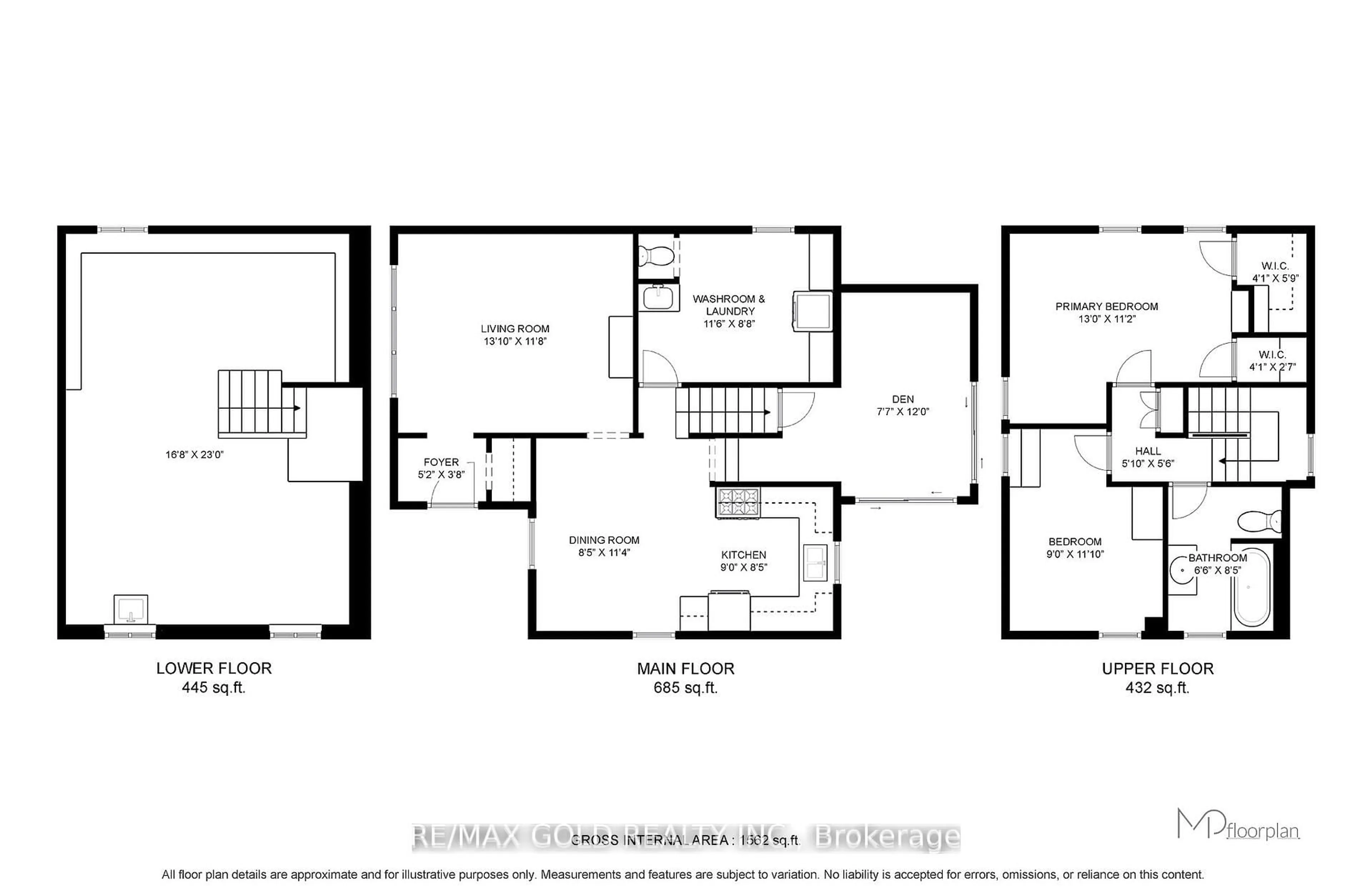 Floor plan for 5853 McLeod Rd, Niagara Falls Ontario L2G 3E5