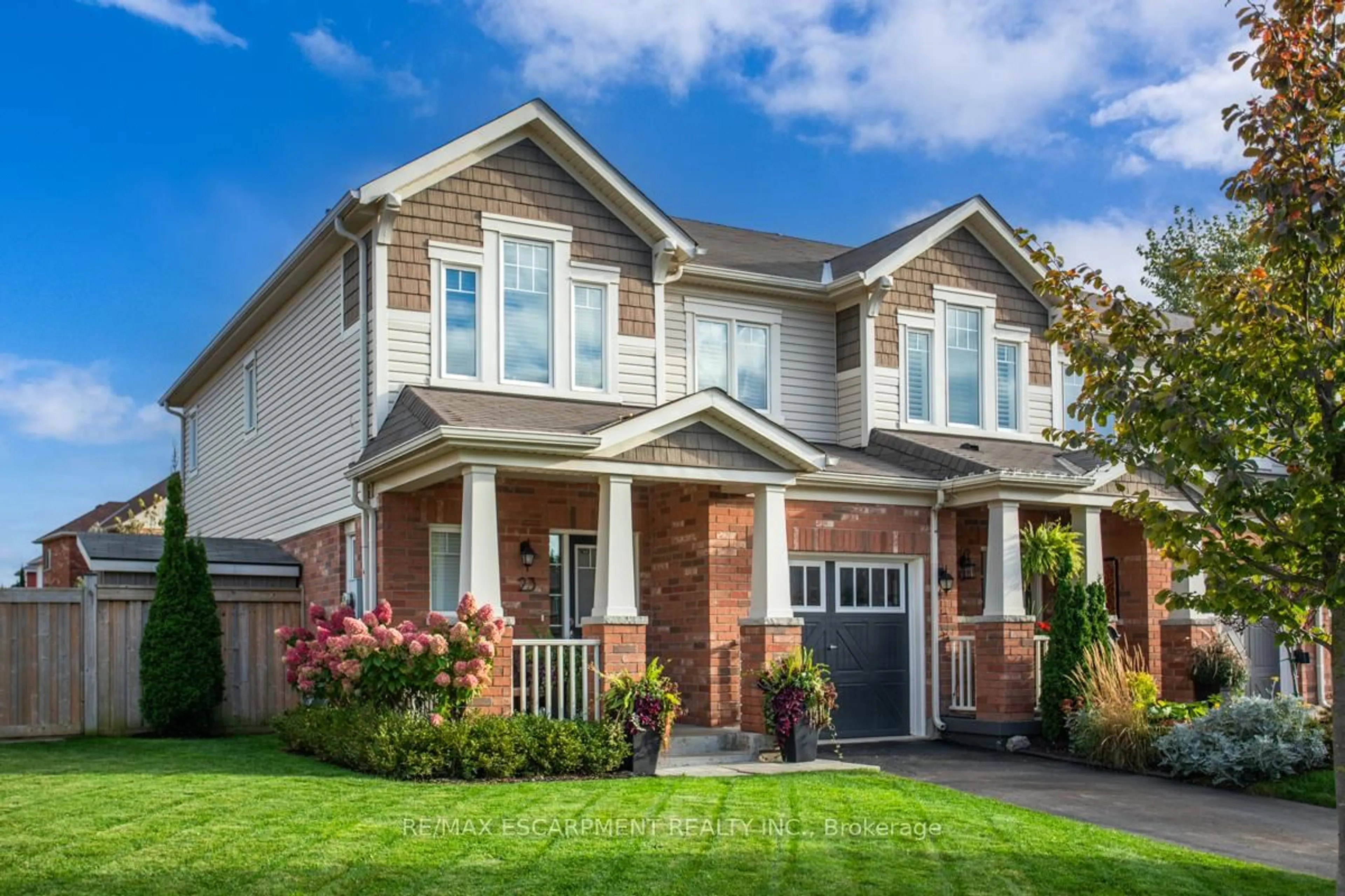 Home with brick exterior material, street for 23 Lupo Dr, Hamilton Ontario L8B 0Y4