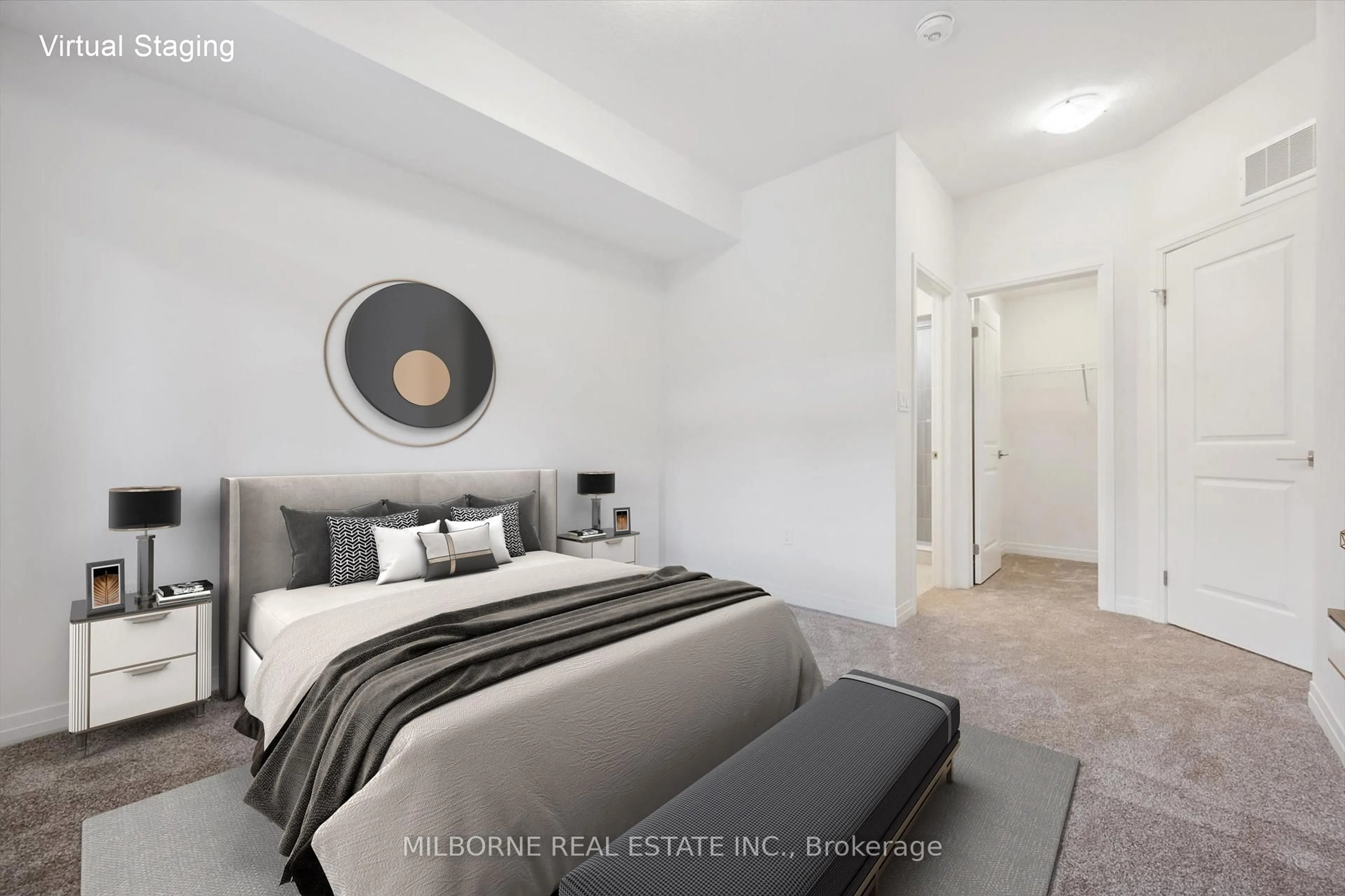 Bedroom with bed, unknown for 34 Arabella Dr, Guelph Ontario N1L 0R9