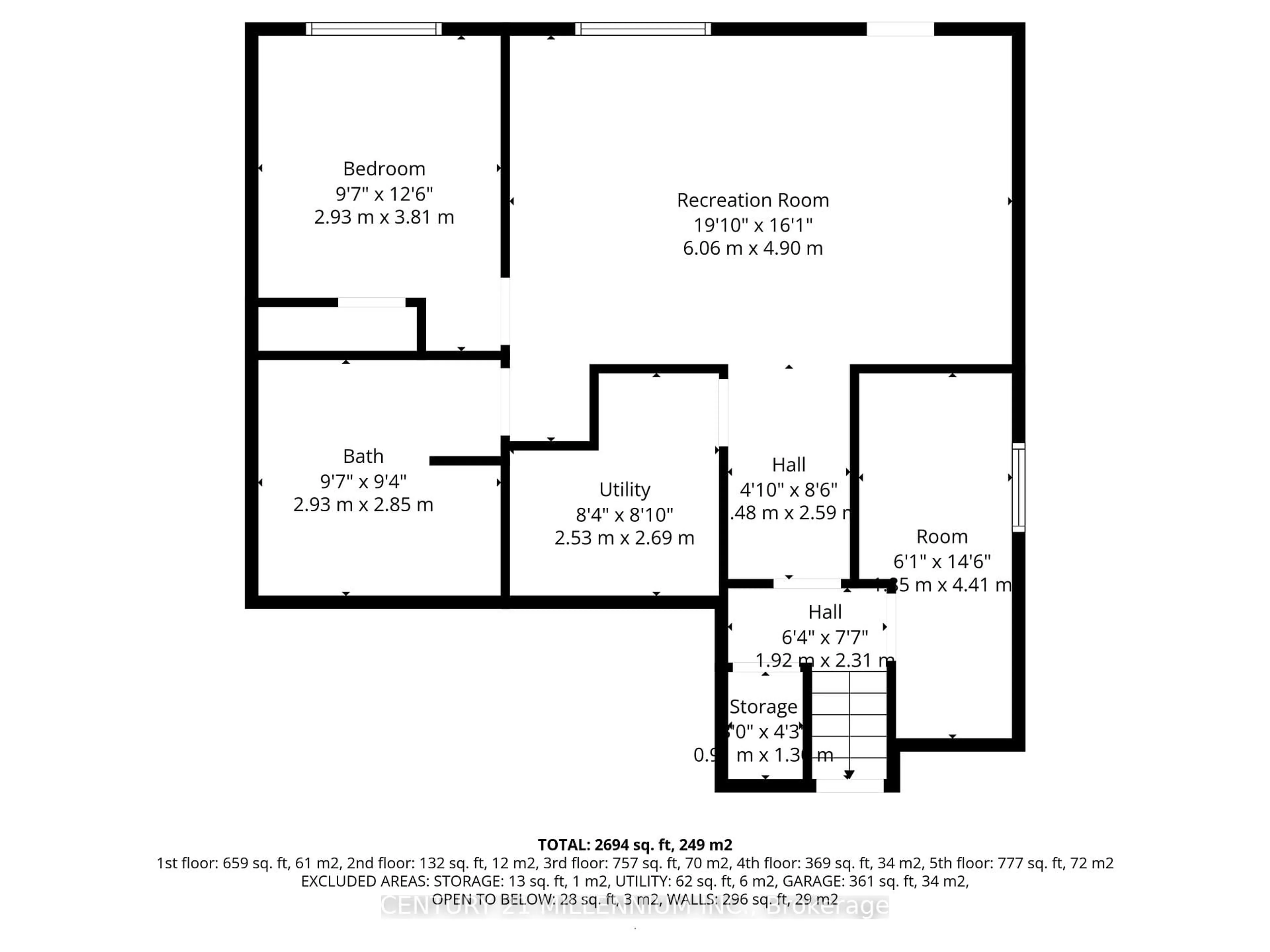 Floor plan for 42 Frasson Dr, Guelph Ontario N1E 7J9