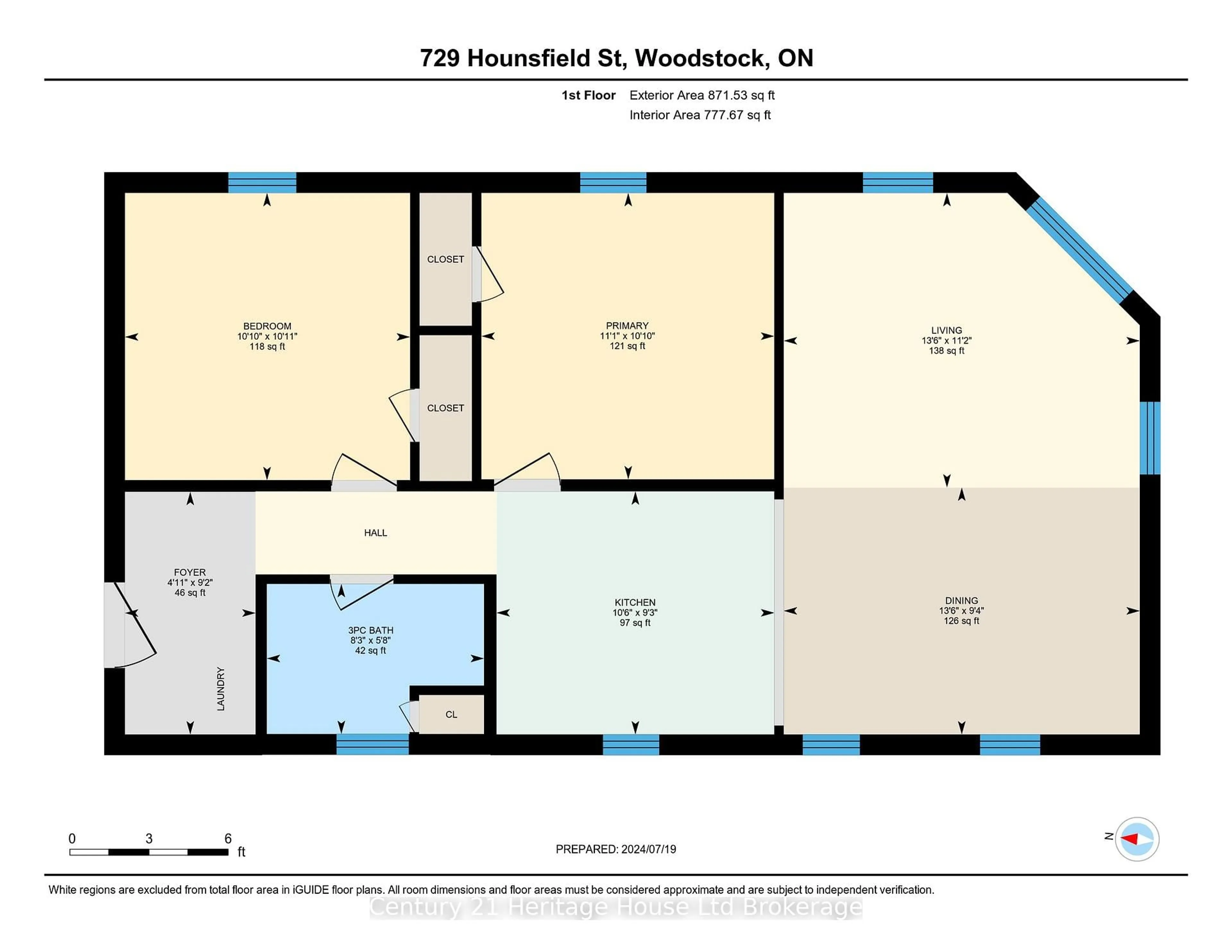 Floor plan for 729 HOUNSFIELD St, Woodstock Ontario N4S 1P3