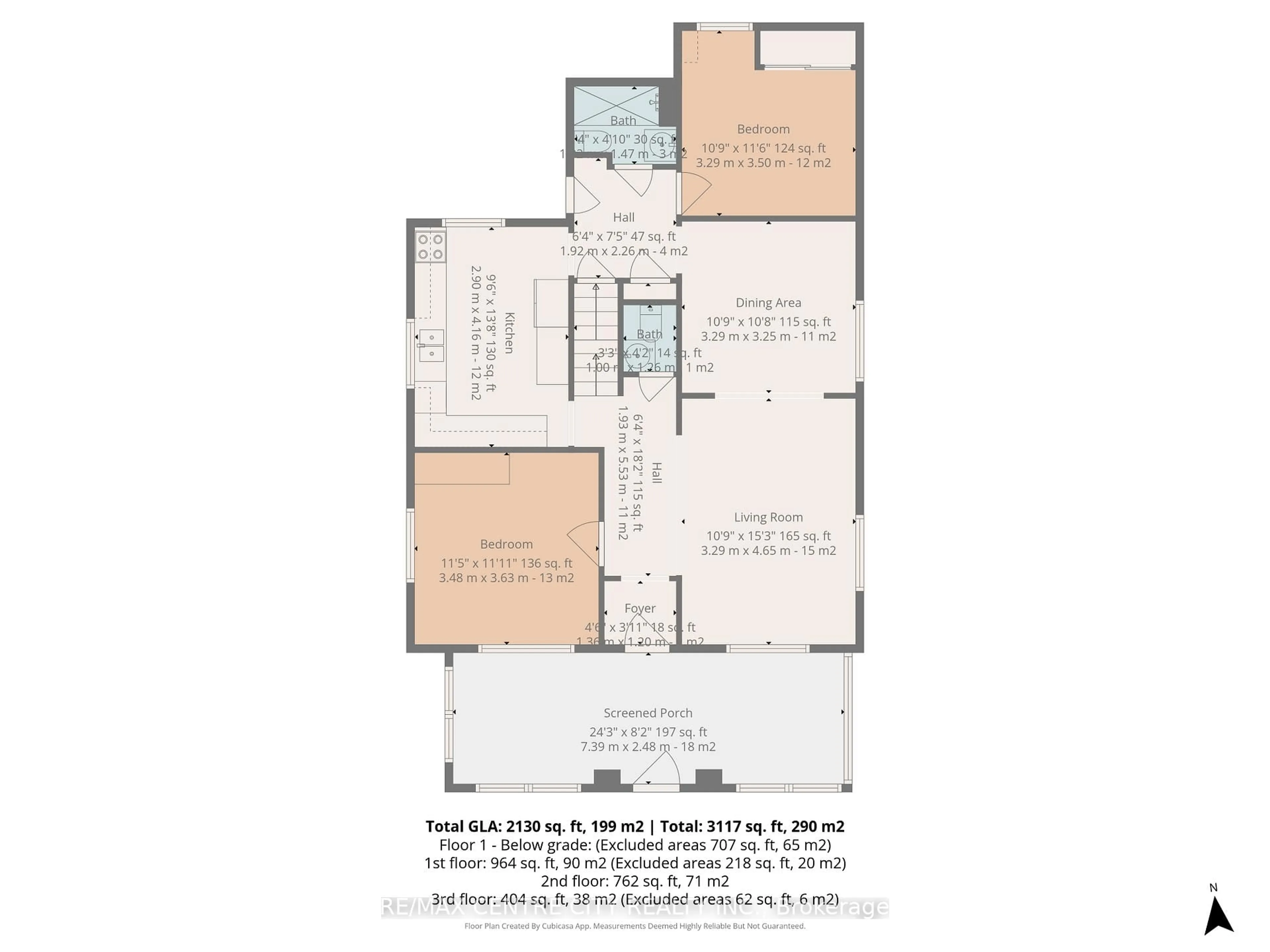 Floor plan for 92 Forest Ave, St. Thomas Ontario N5R 2J5