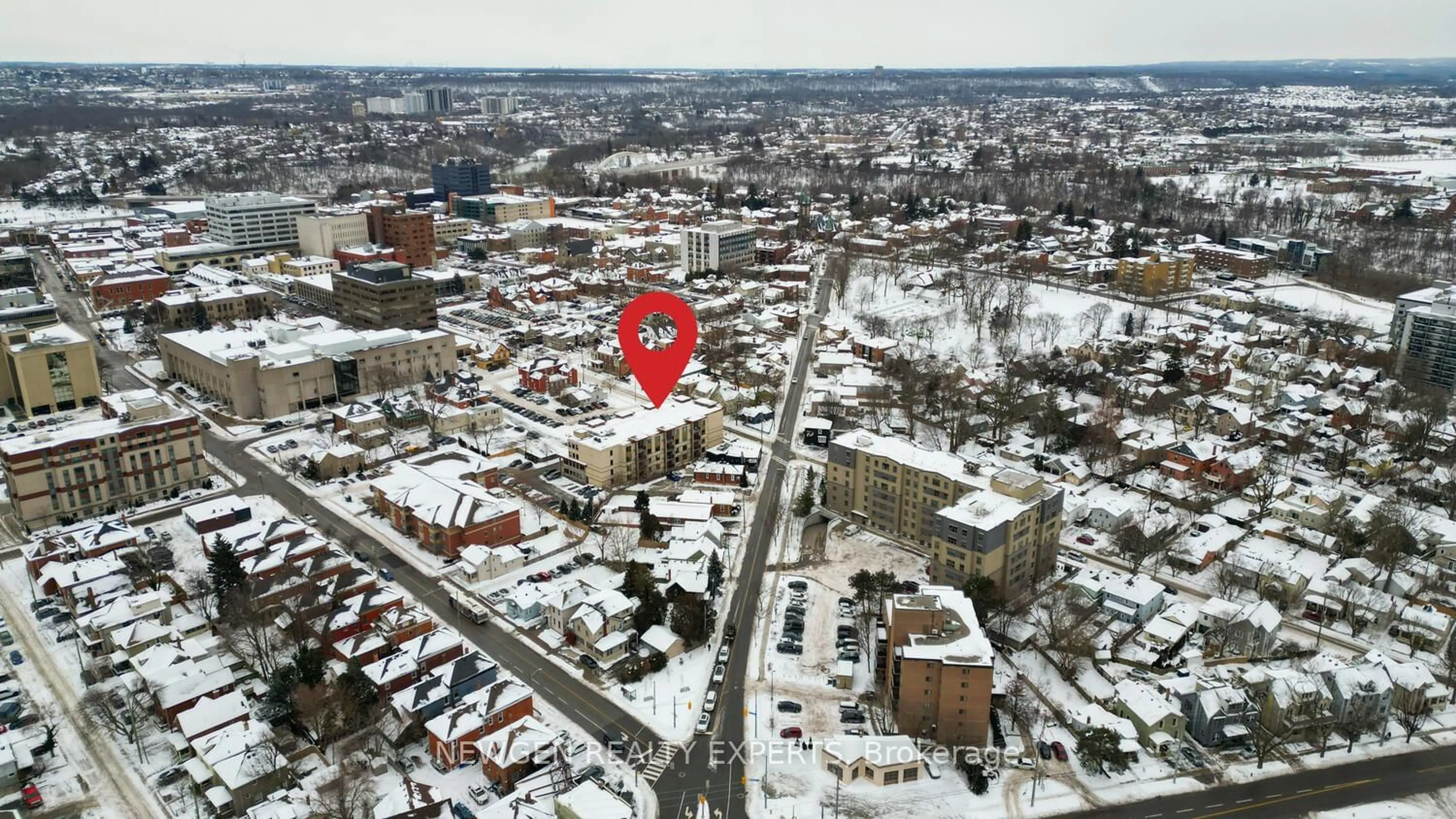 Picture of a map for 26 Wellington St #205, St. Catharines Ontario L2R 5P8