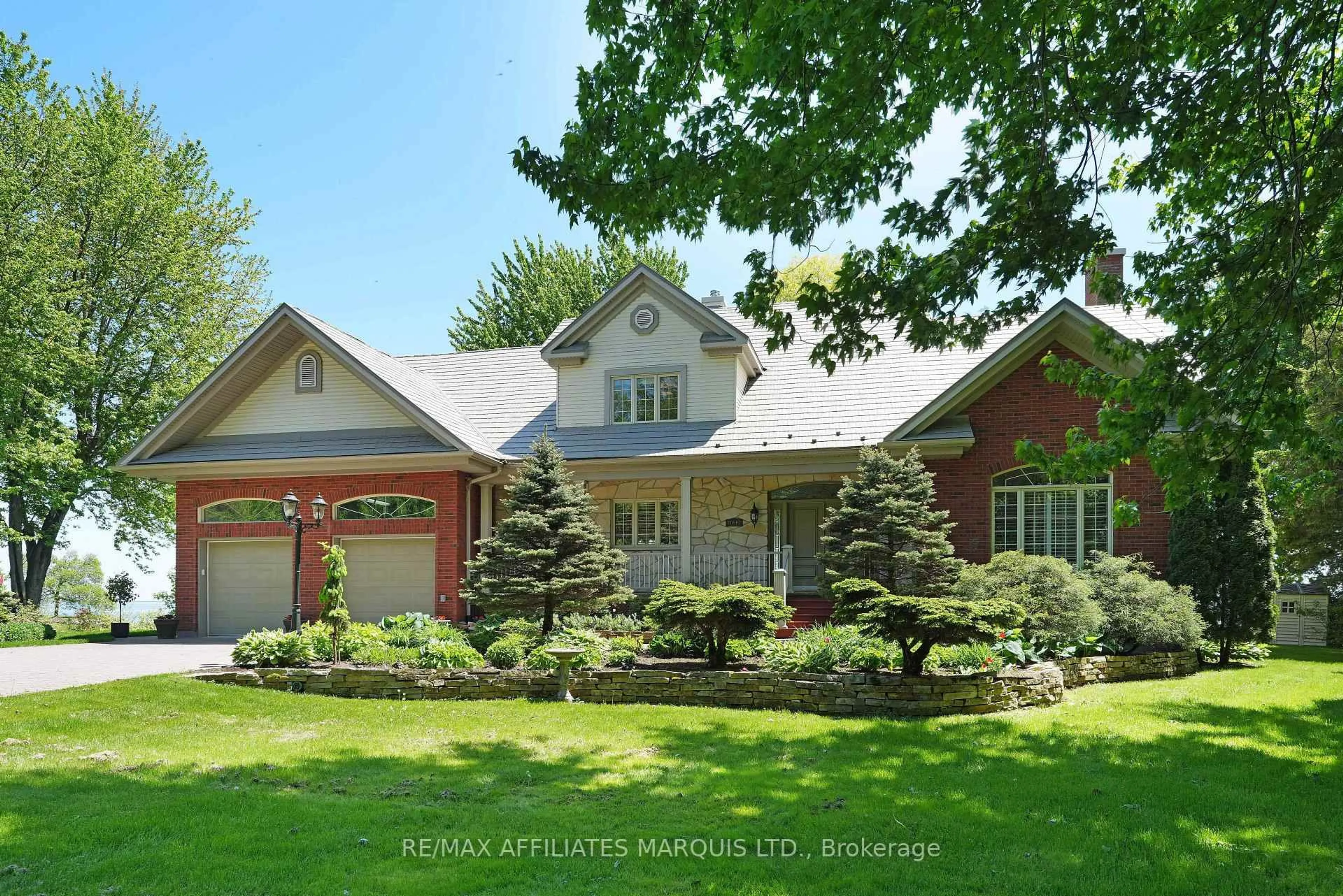 Home with brick exterior material, street for 20562 Old Montreal Rd, South Glengarry Ontario K0C 2C0