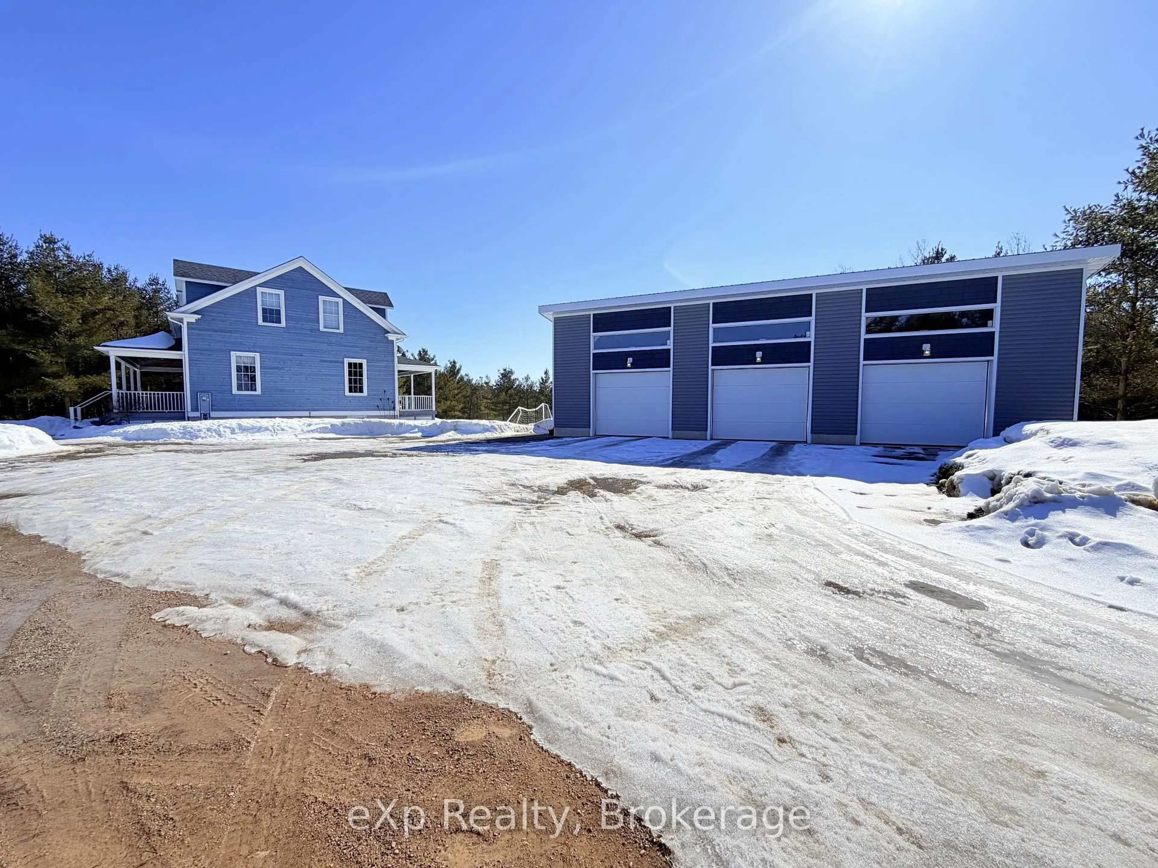 A pic from outside/outdoor area/front of a property/back of a property/a pic from drone, building for 1348 Bruce 11 Rd, Arran-Elderslie Ontario N0G 2N0