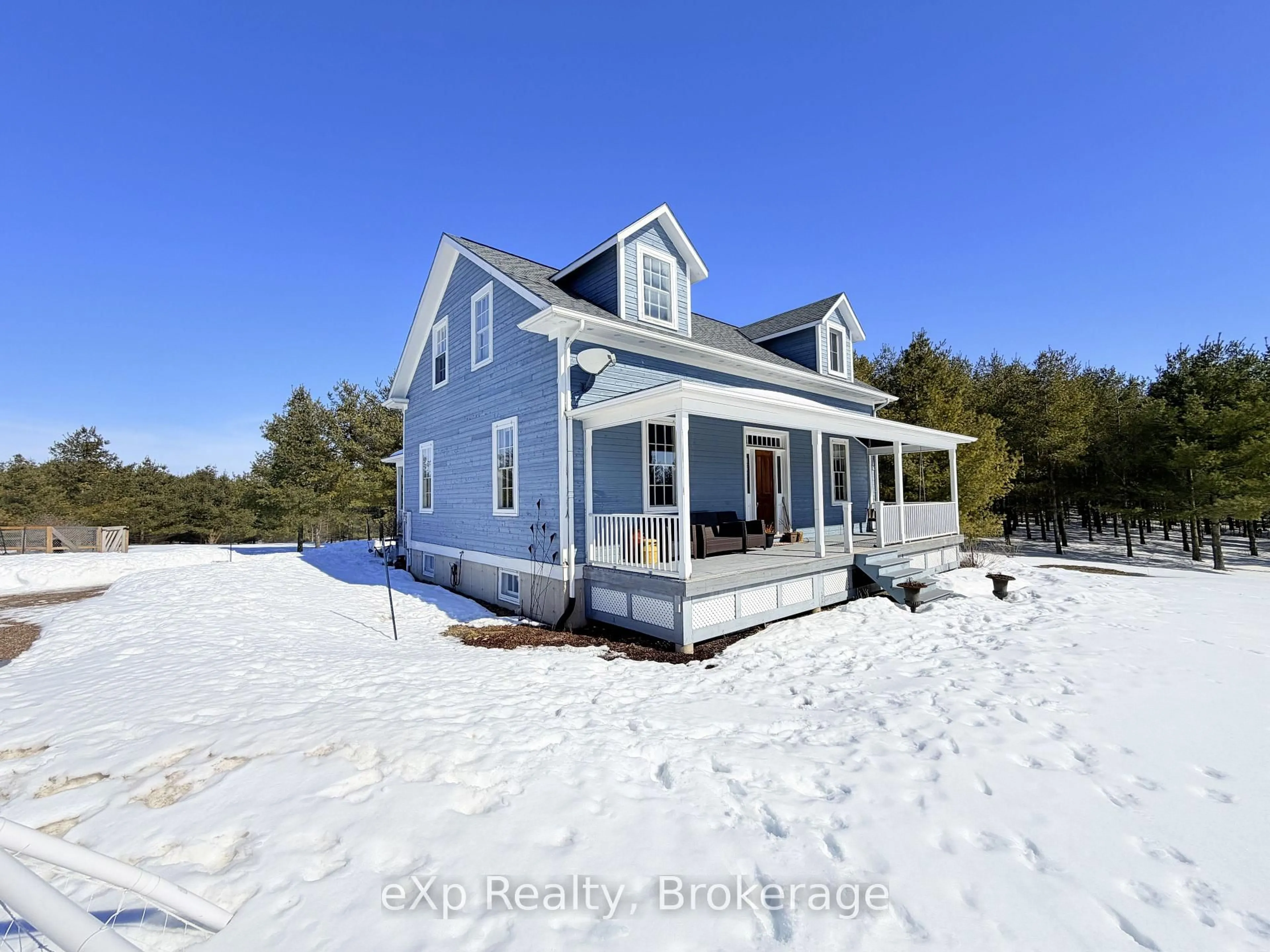 A pic from outside/outdoor area/front of a property/back of a property/a pic from drone, building for 1348 Bruce 11 Rd, Arran-Elderslie Ontario N0G 2N0