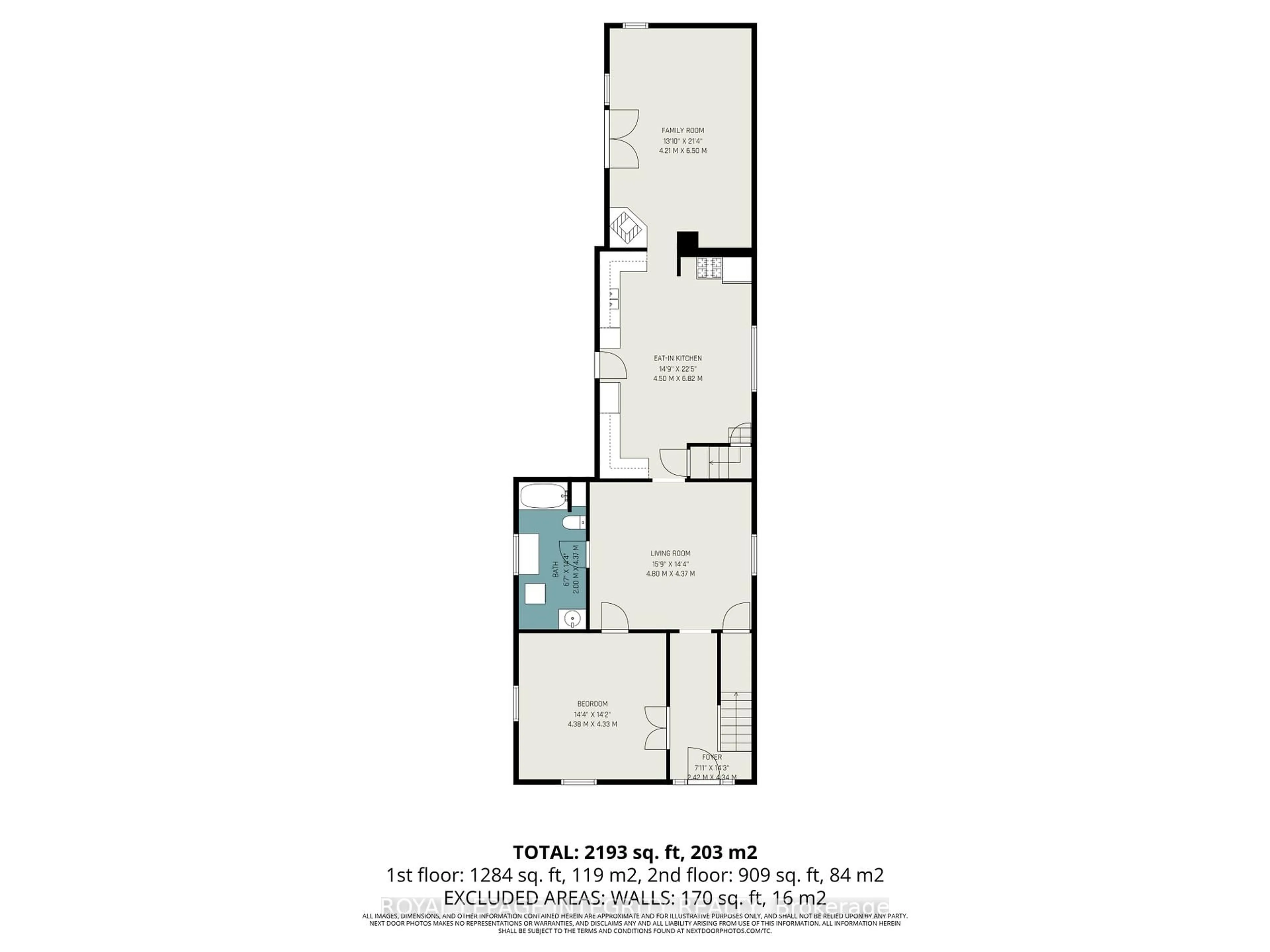 Floor plan for 15 Daniel St, Arnprior Ontario K7S 2K4