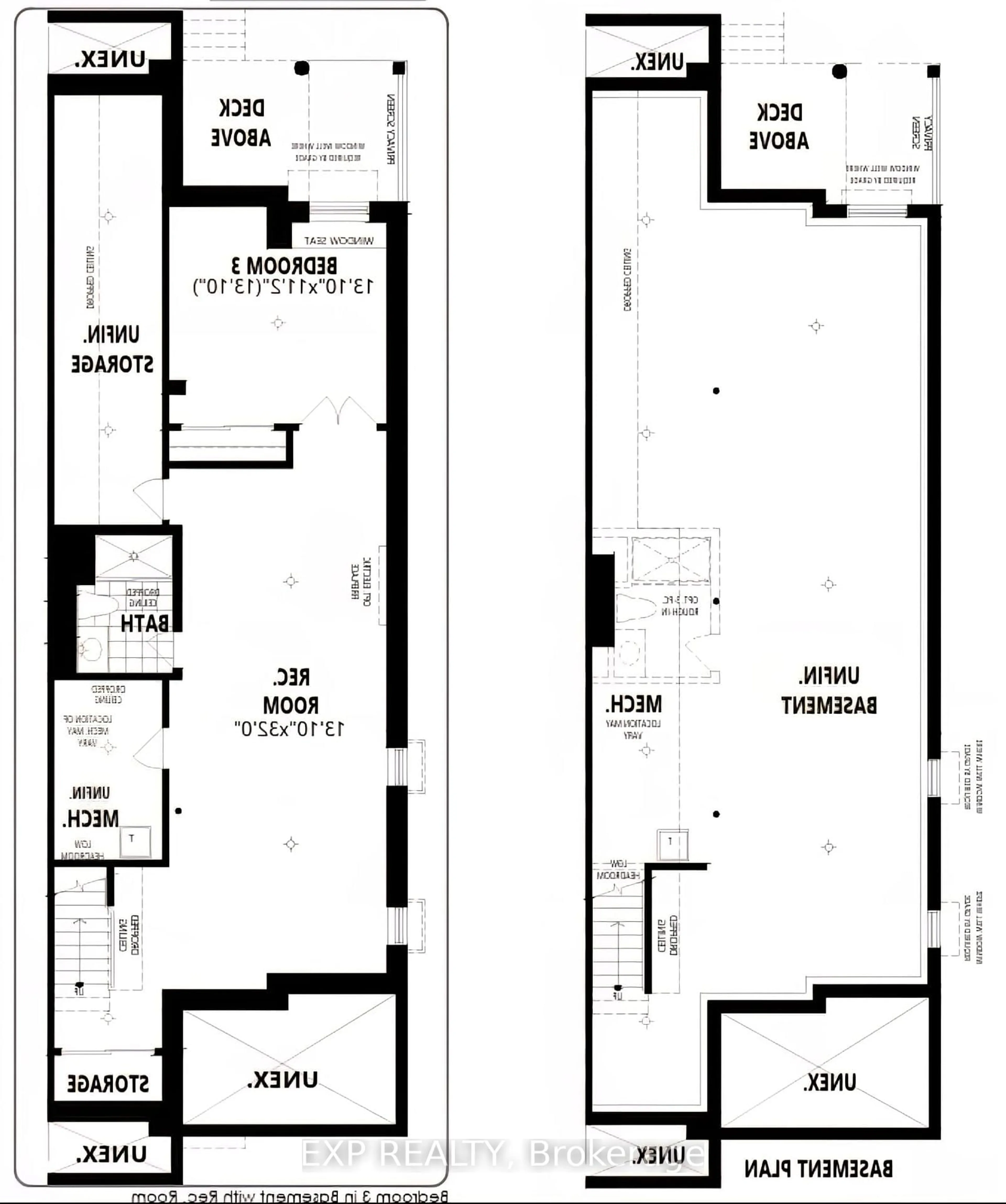 Floor plan for 294 Zenith Private, Ottawa Ontario K2J 6N2